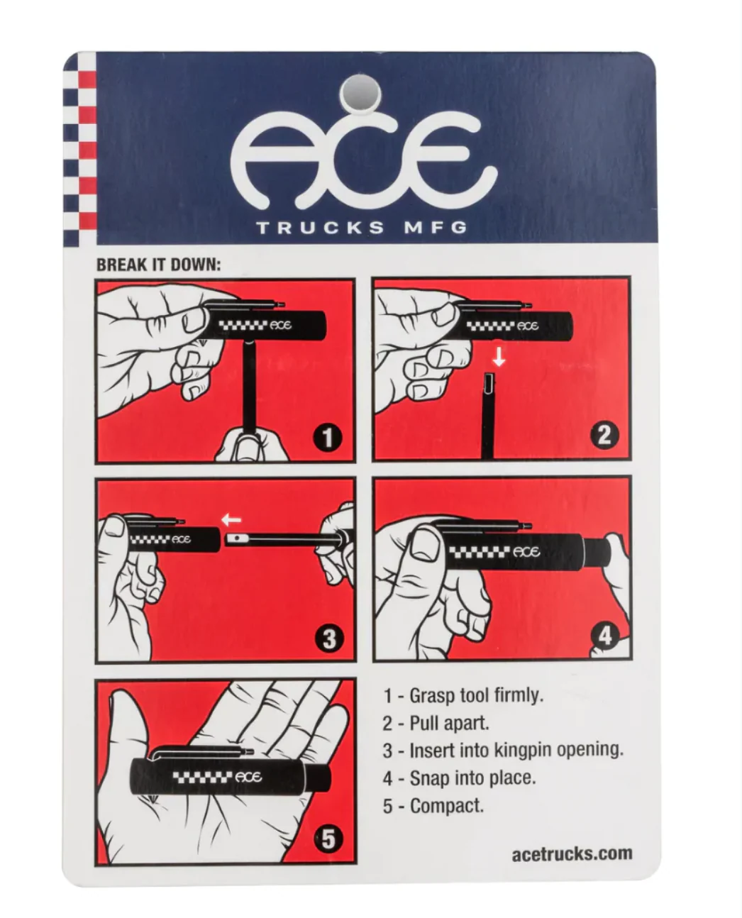 Ace Trucks - Classic Skate Tool - Image 4