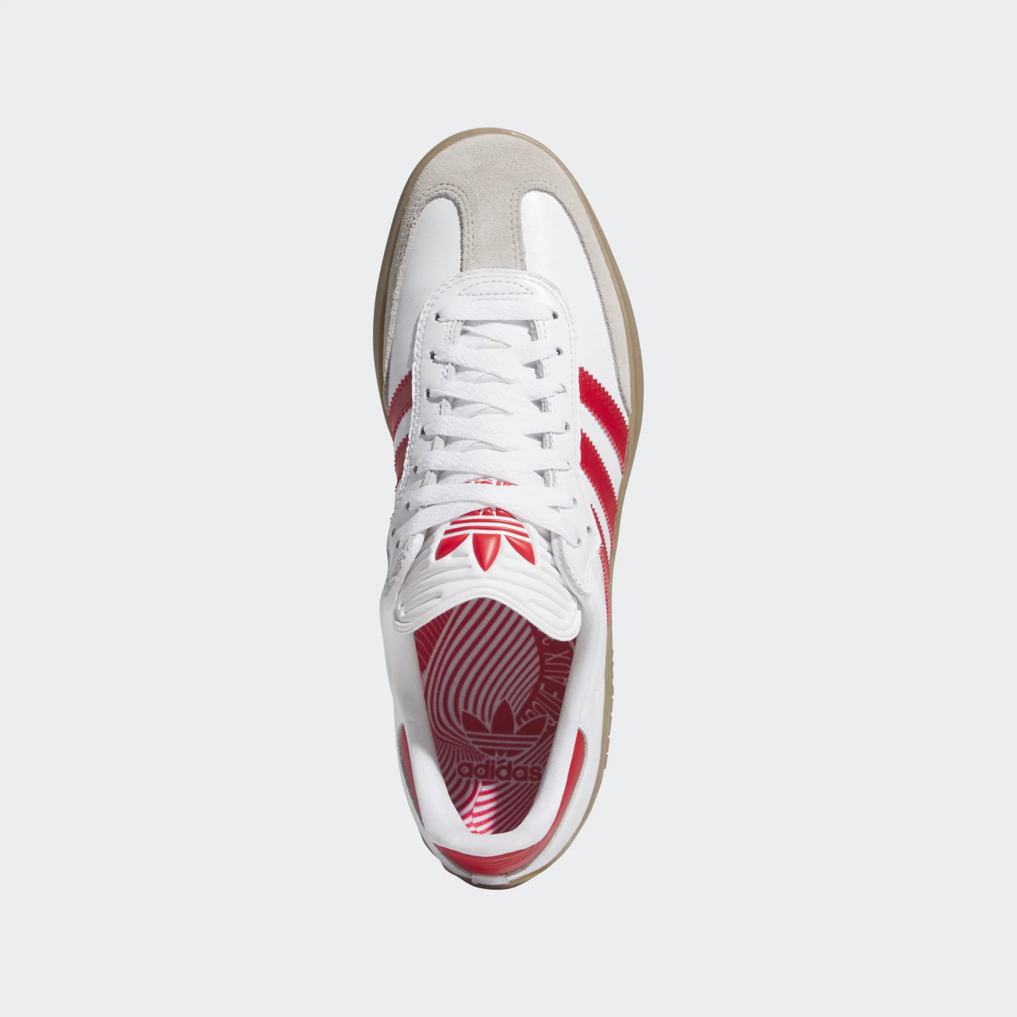 Adidas - Puig Samba White / Scarlet / Gum - Image 3