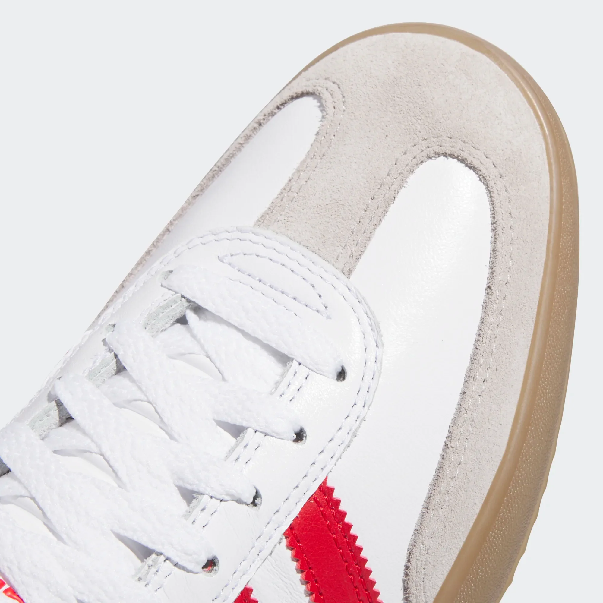 Adidas - Puig Samba White / Scarlet / Gum - Image 6