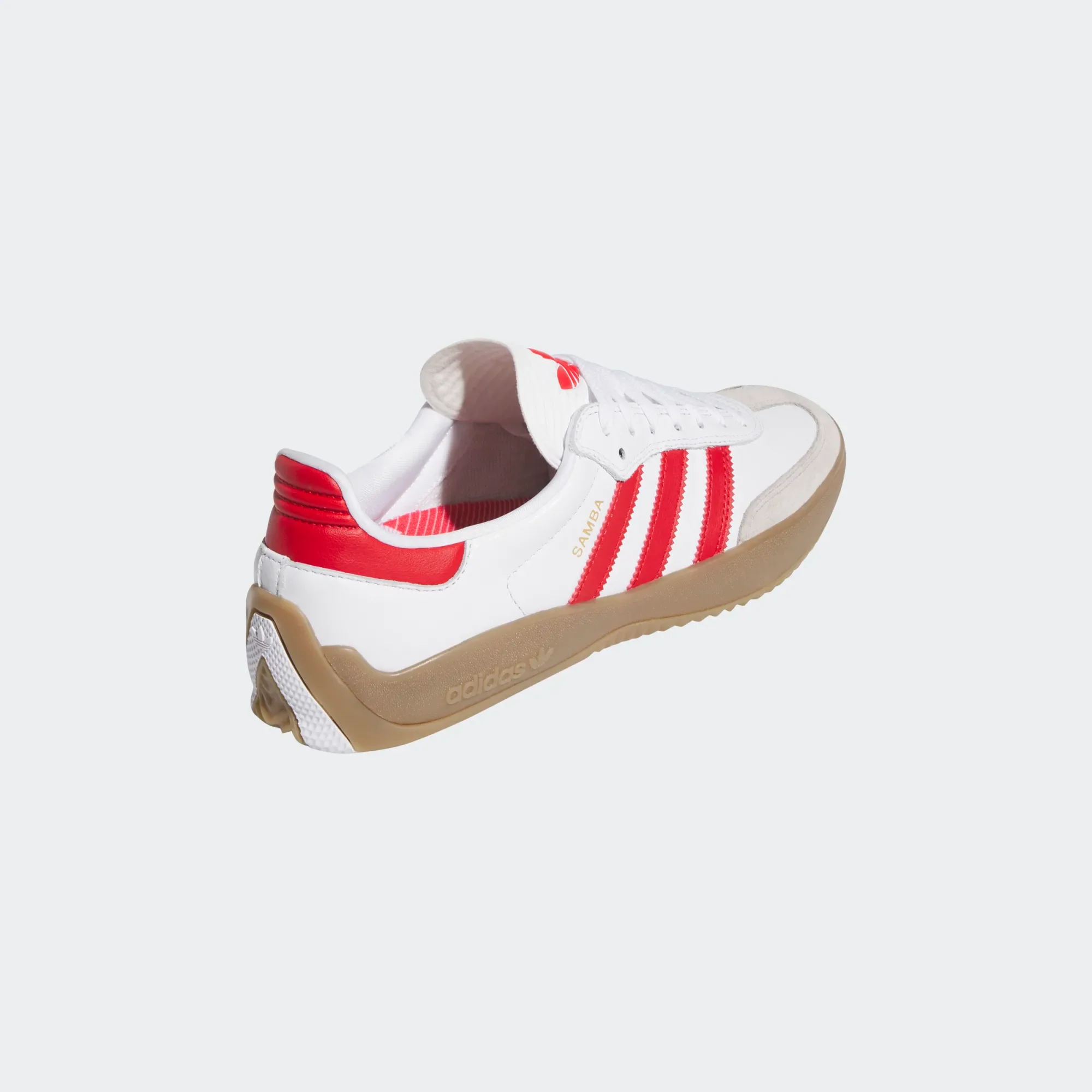 Adidas - Puig Samba White / Scarlet / Gum - Image 7