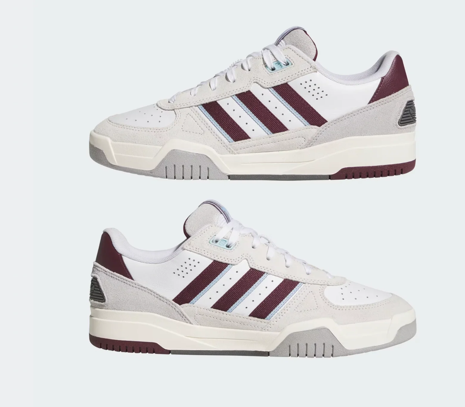 adidas Skateboarding - Tekkira Cup Cloud White / Maroon / Clear Sky - Image 9