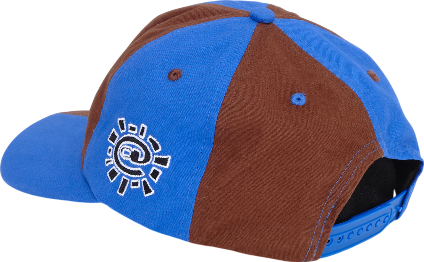 Always Do What You Should Do - 2 Tone 6 Panel Cap Burgundy / Blue - Image 2