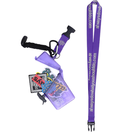 Always Do What You Should Do - Clear Case Purple