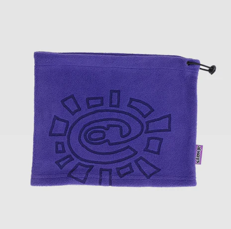 Always Do What You Should Do - Polarfleece Snood Purple