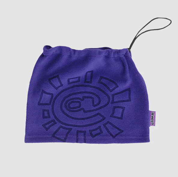 Always Do What You Should Do - Polarfleece Snood Purple - Image 3