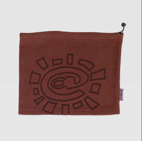 Always Do What You Should Do - Polarfleece Snood Brown