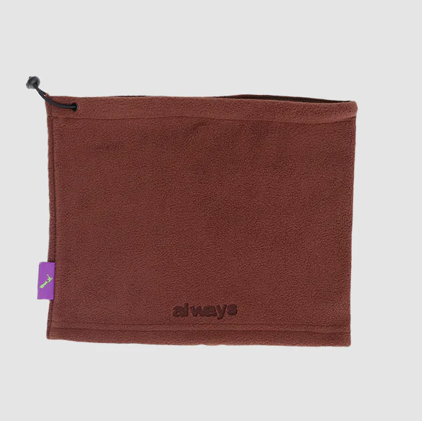 Always Do What You Should Do - Polarfleece Snood Brown - Image 2