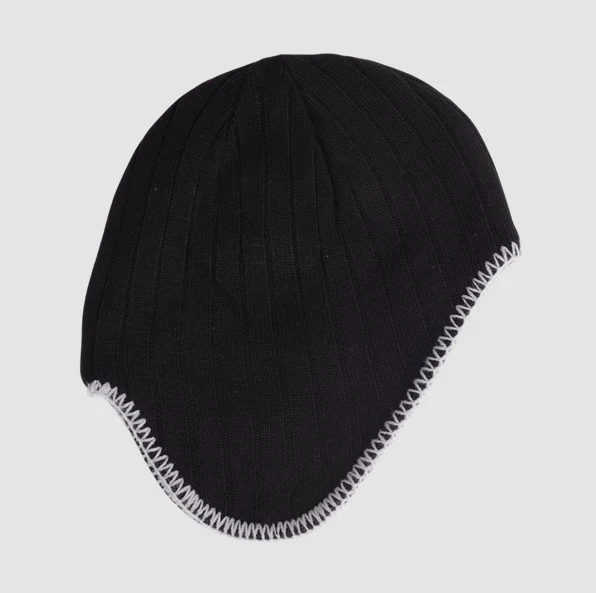 Always Do What You Should Do - Reversible Ear Flap Black/Grey - Image 2