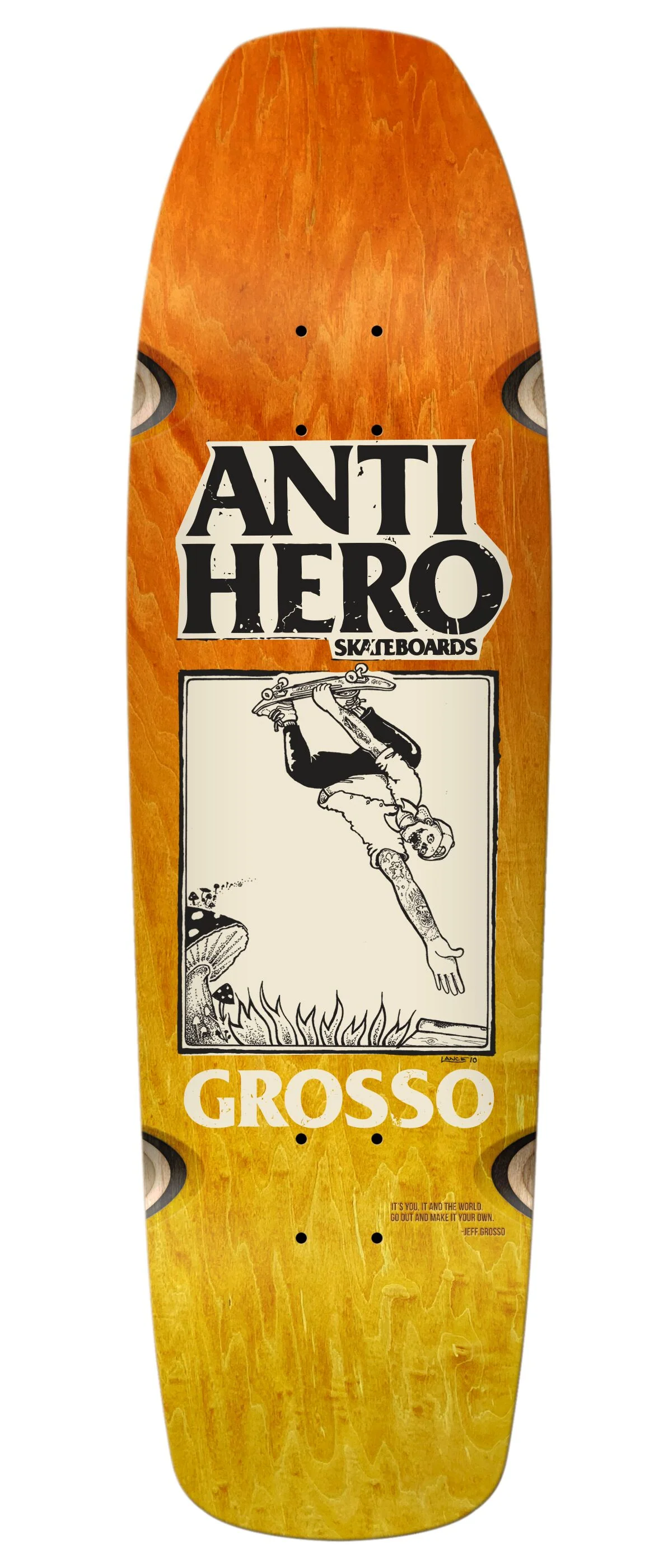 Antihero - Skate Shop Day 25 Grosso Hand Plant Fade 9.25"