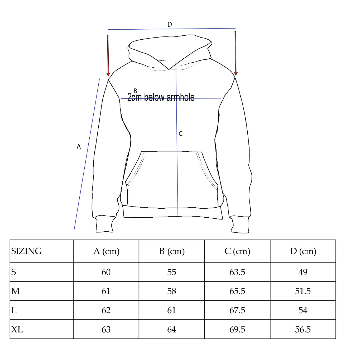 Bye Jeremy - Bye Hoodie Stripes - Image 4