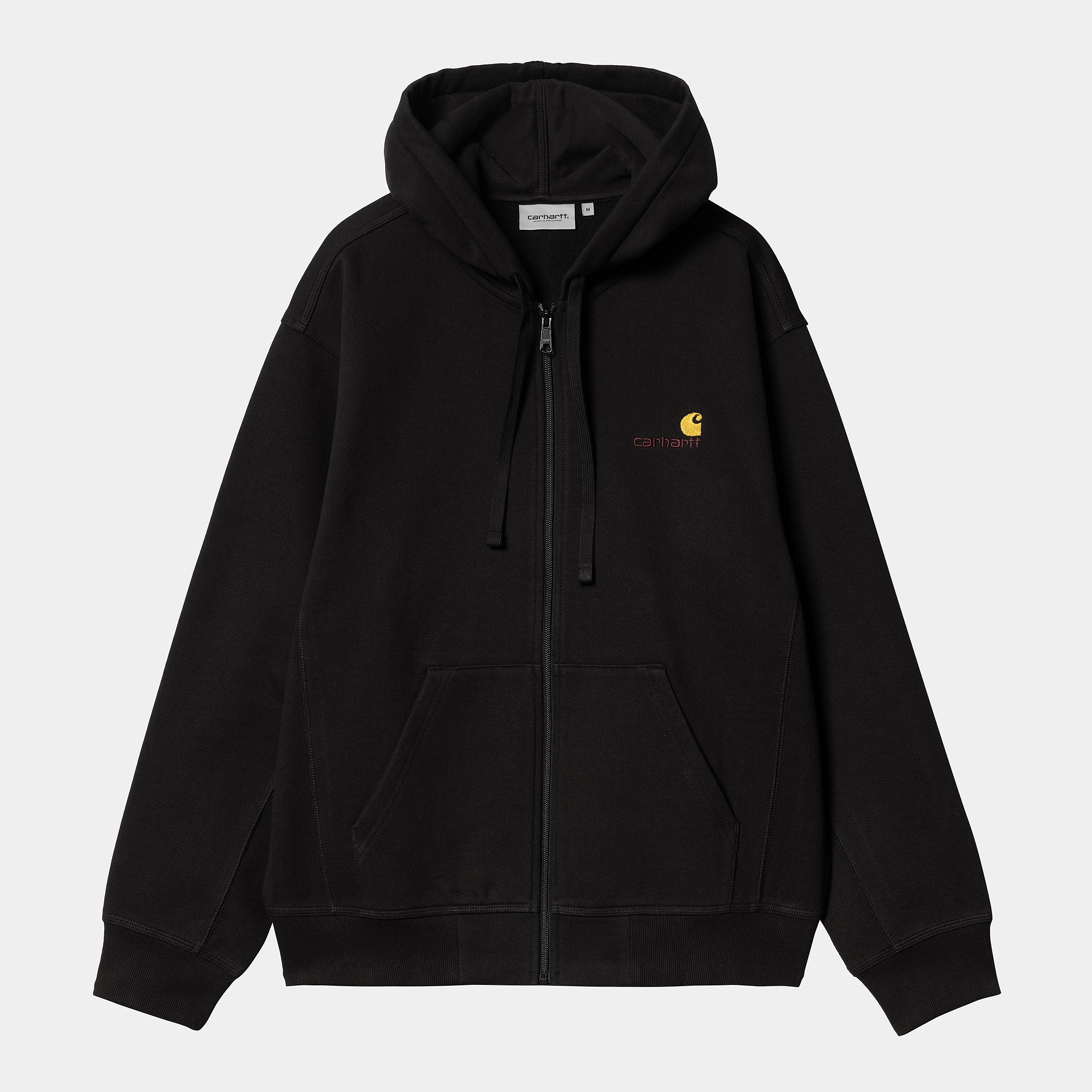 Carhartt - Hooded American Script Jacket Black