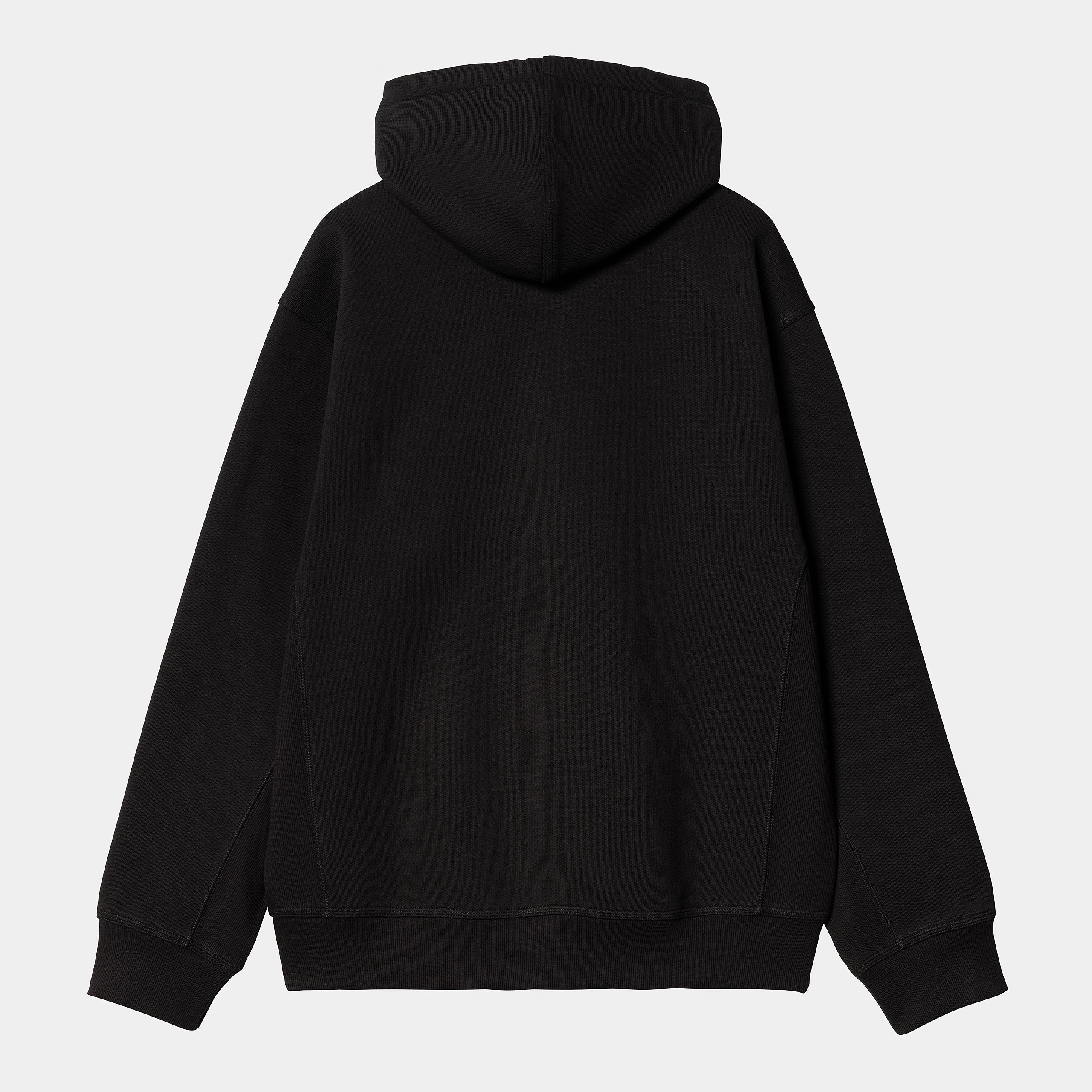 Carhartt - Hooded American Script Jacket Black - Image 2