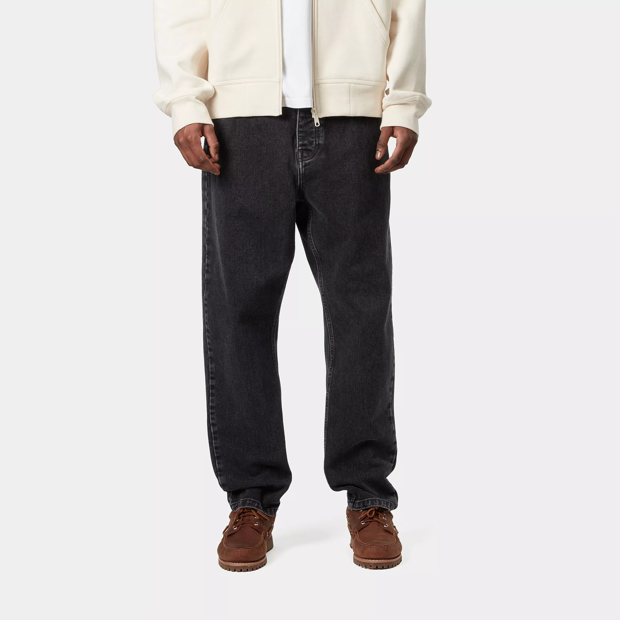 Carhartt WIP - Newel Pant Black (Stone Wash) - Image 5