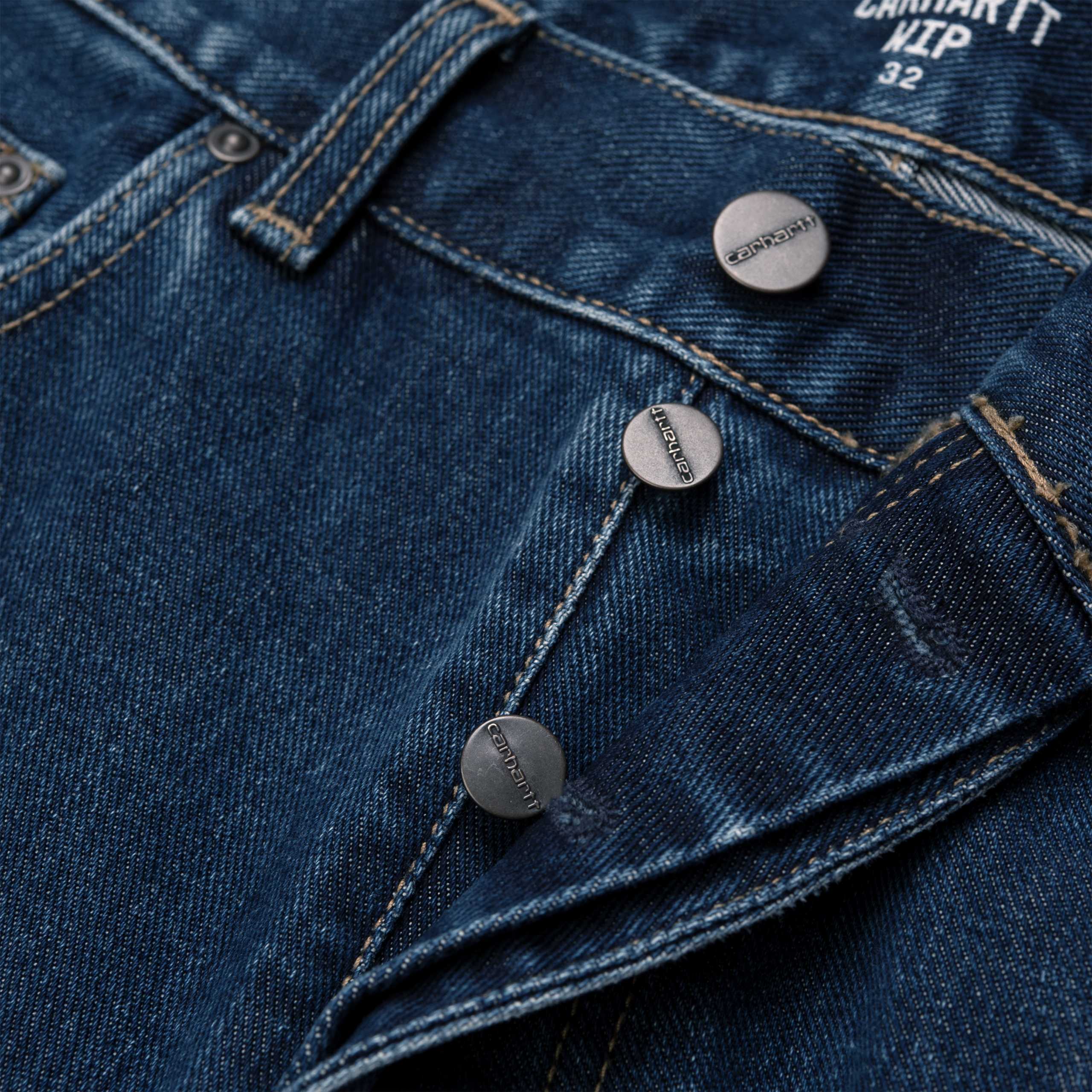 Carhartt WIP - Newel Pant Blue Stone Washed - Image 4