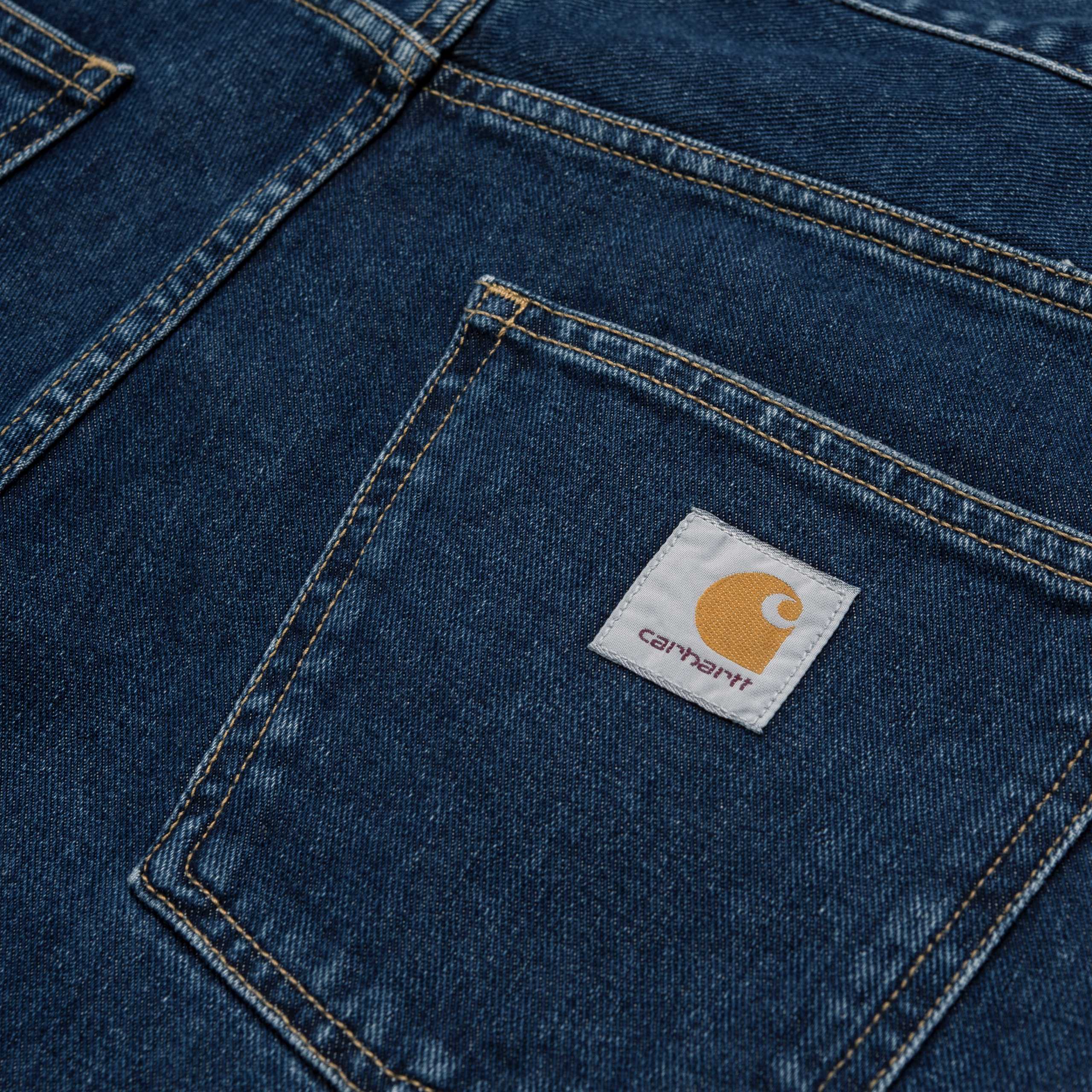 Carhartt WIP - Newel Pant Blue Stone Washed - Image 5