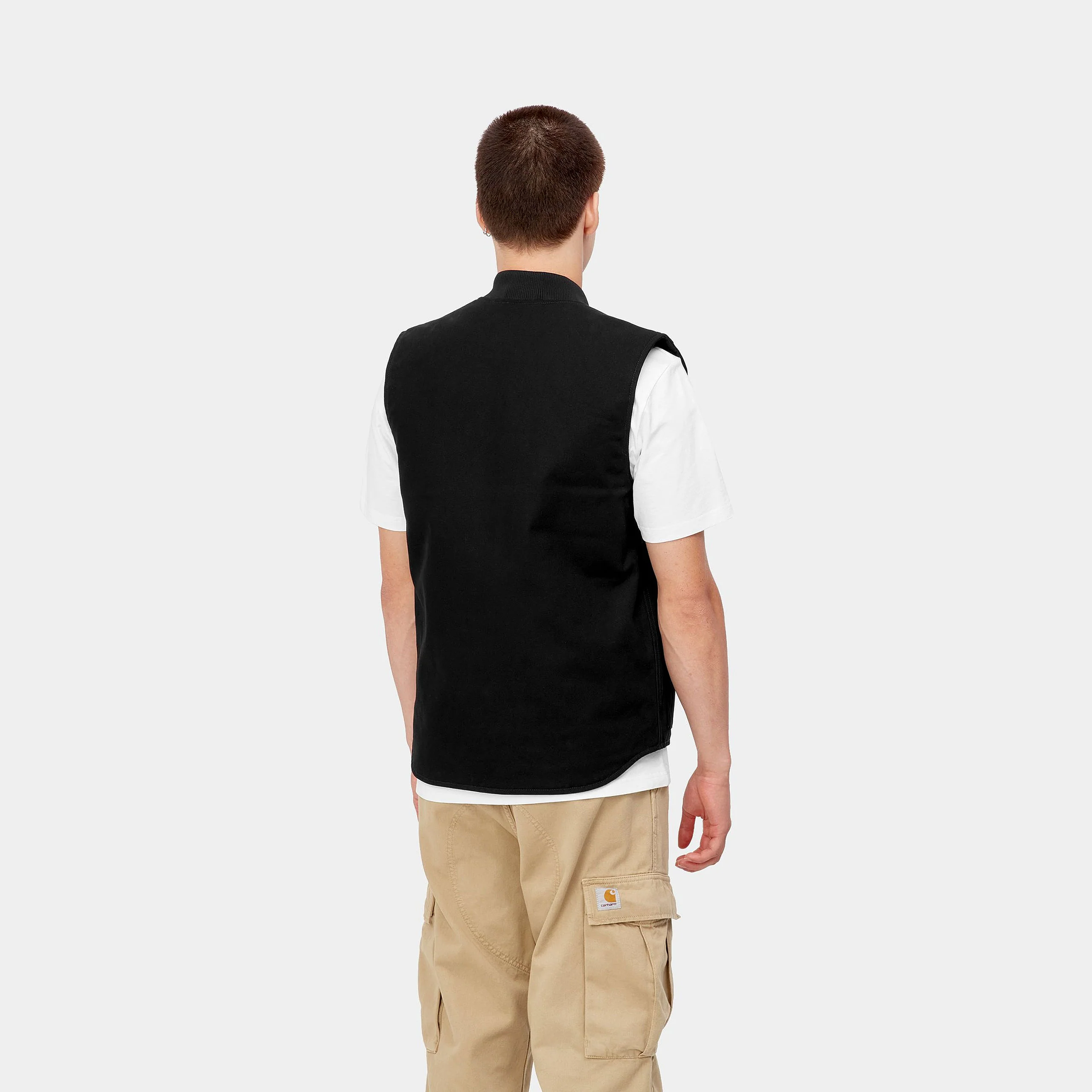 Carhartt WIP - Vest Black Rigid - Image 6