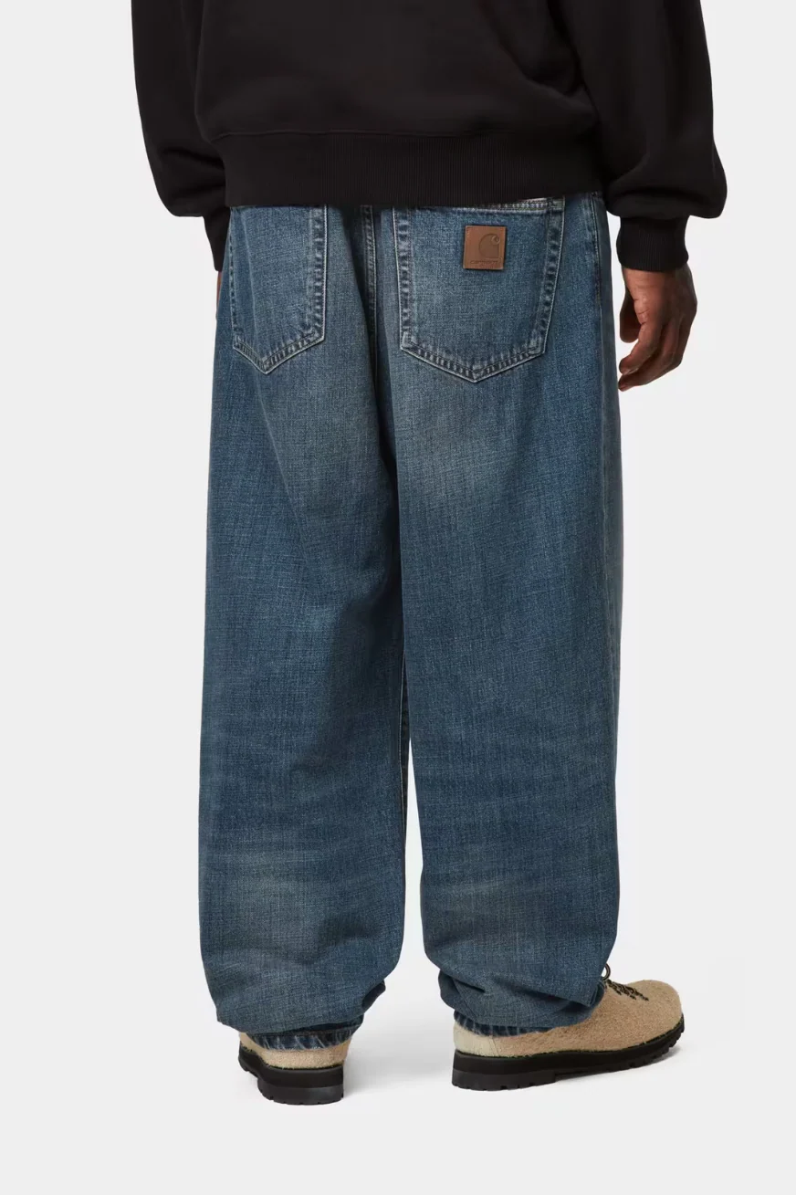 Carhartt WIP - Aaron Pant Blue, Dark Used - Image 5