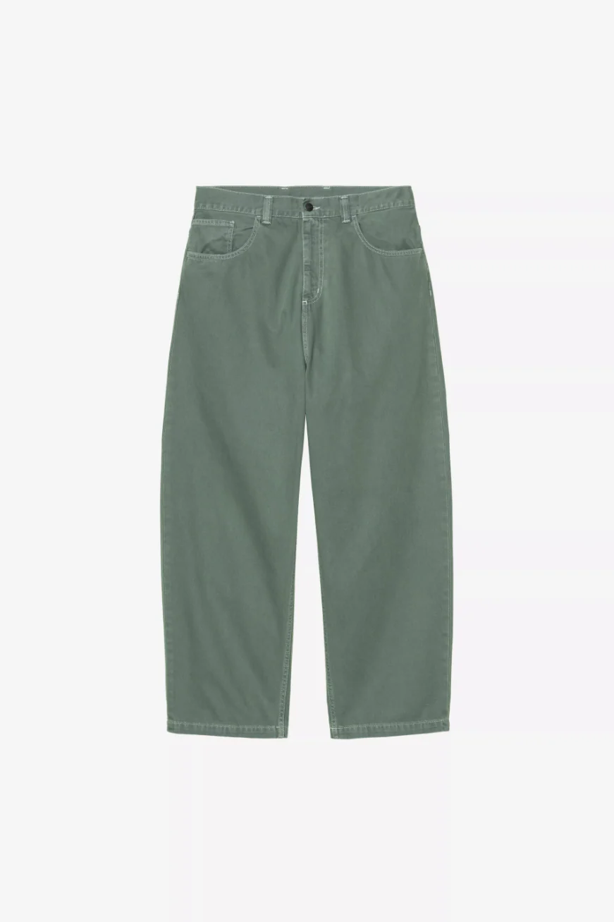 Carhartt WIP - Brandon Pant Velvet Green Stone Dyed - Image 2