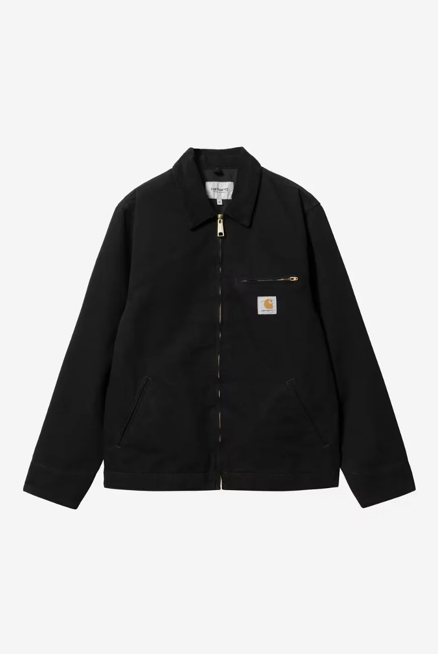 Carhartt WIP - Detroit Jacket Black / Black Rinsed (Summer)