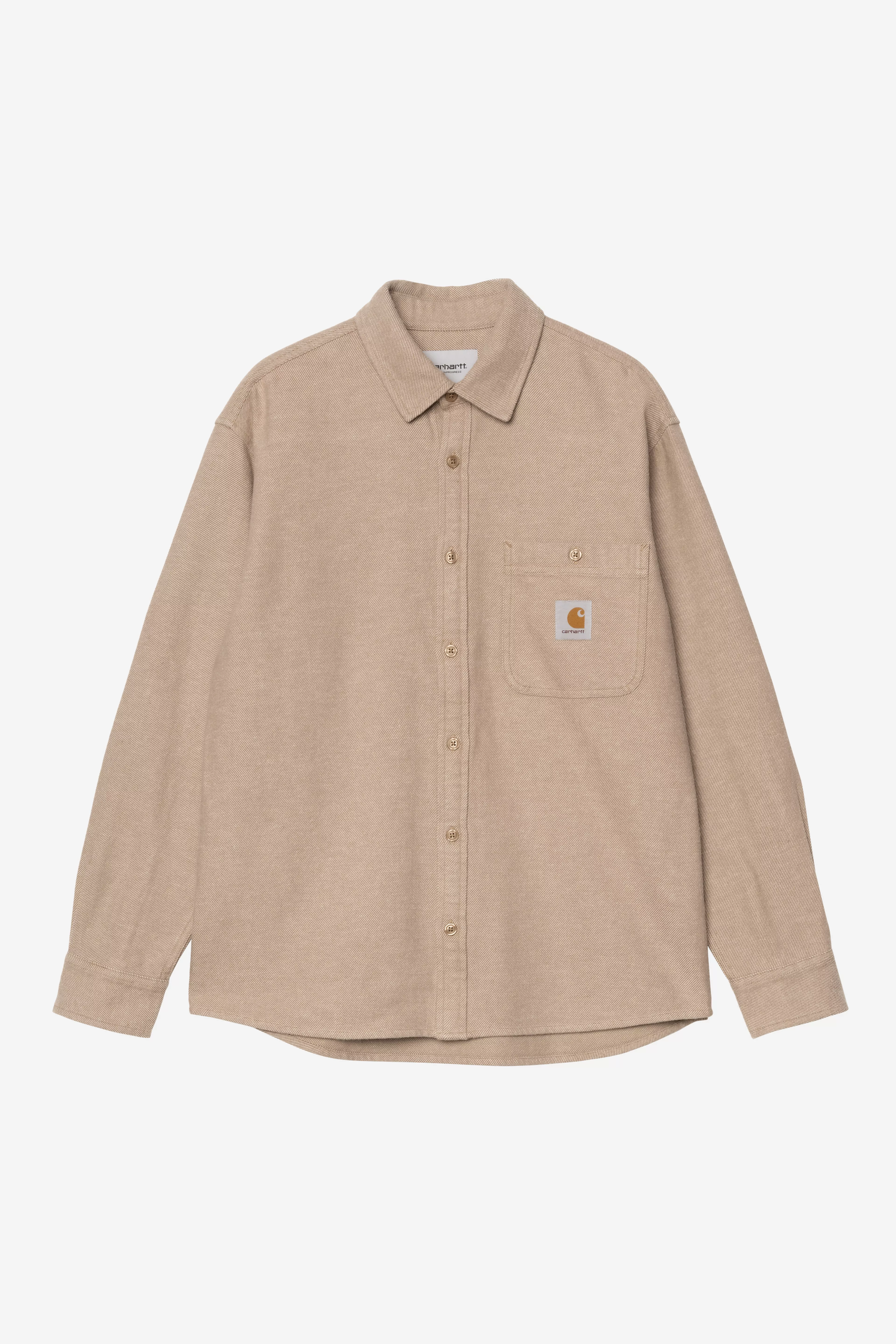 Carhartt WIP - Edgar Shirt L/S Peanut/Wax