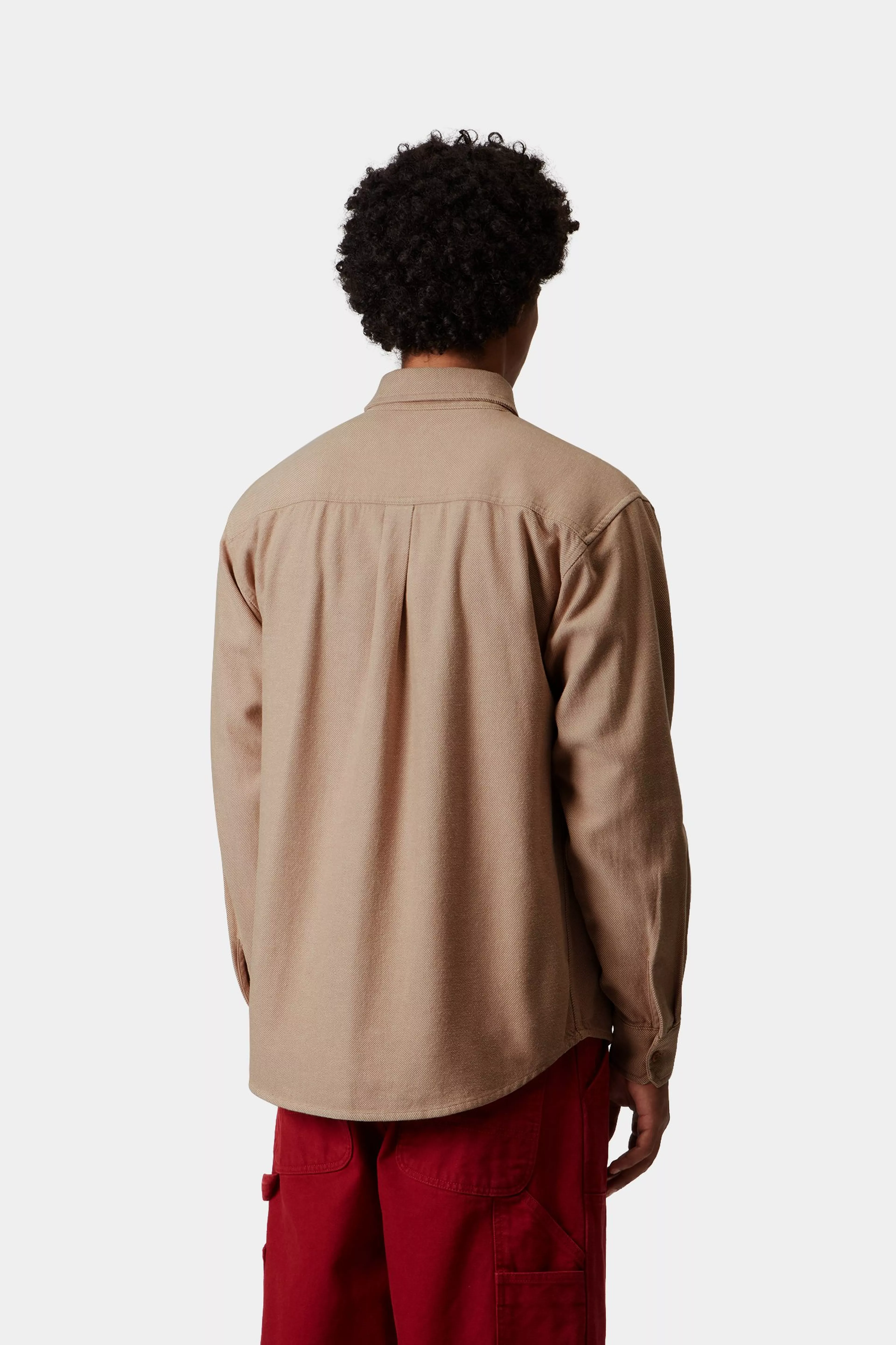 Carhartt WIP - Edgar Shirt L/S Peanut/Wax - Image 4