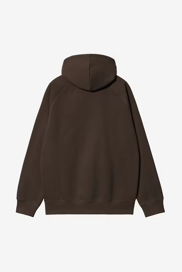 Carhartt WIP - Hooded Chase Sweatshirt Tobacco / Gold - Image 2