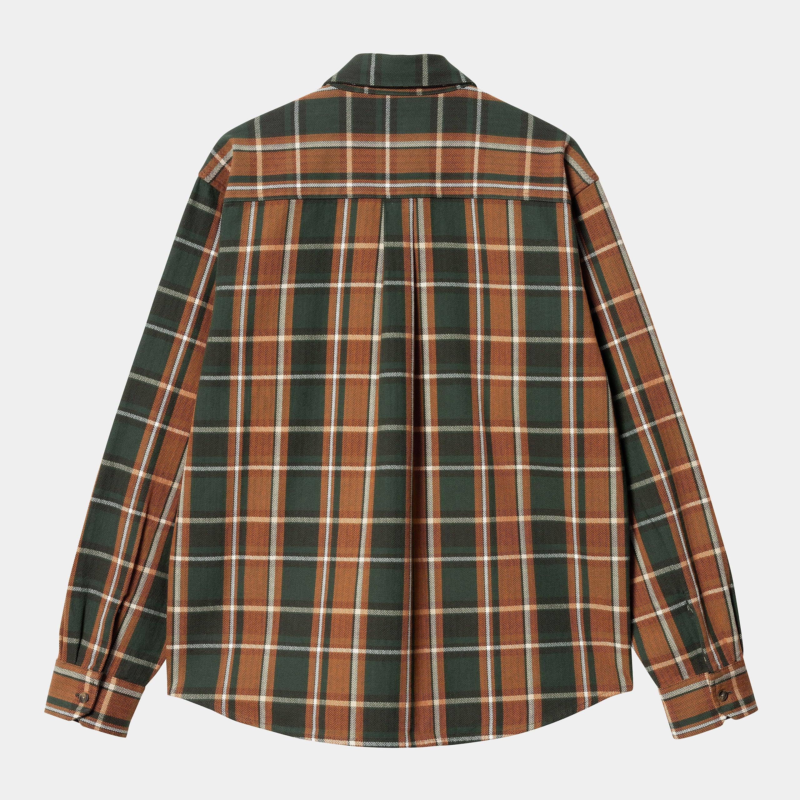 Carhartt WIP - L/S Hobart Shirt Hobart Check/Sycamore Tree - Image 2