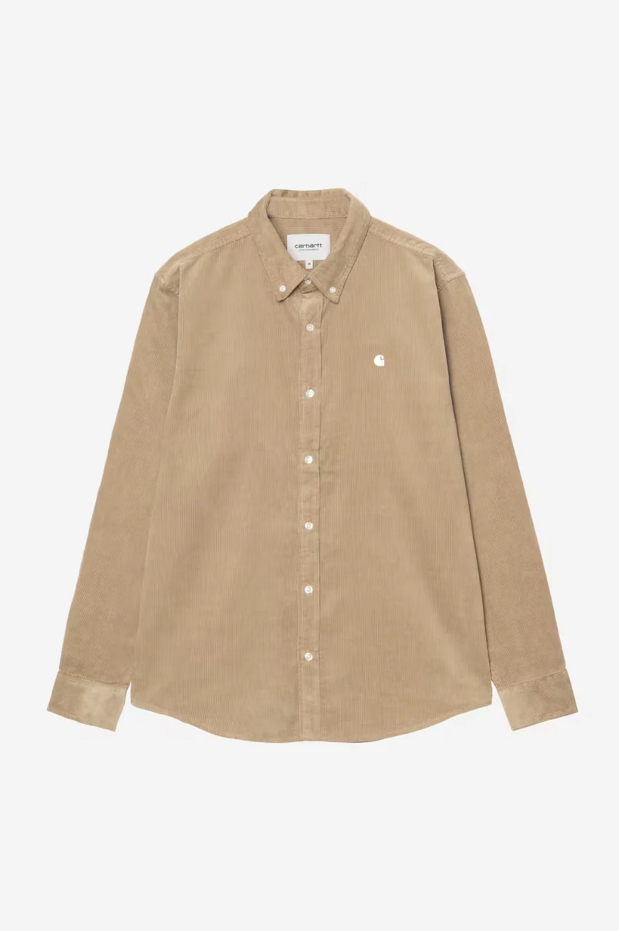 Carhartt WIP - L/S Madison Fine Cord Shirt Iroko / Wax