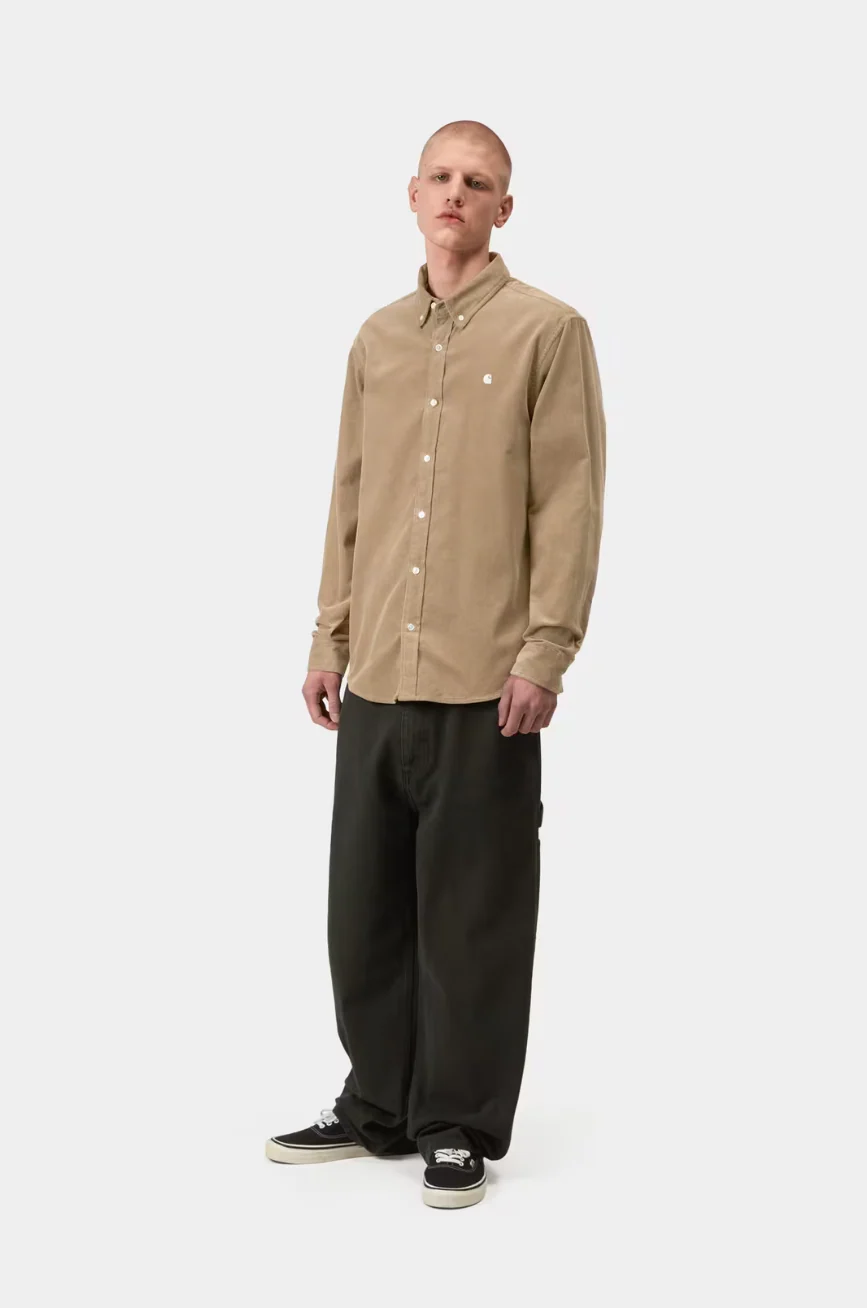Carhartt WIP - L/S Madison Fine Cord Shirt Iroko / Wax - Image 3
