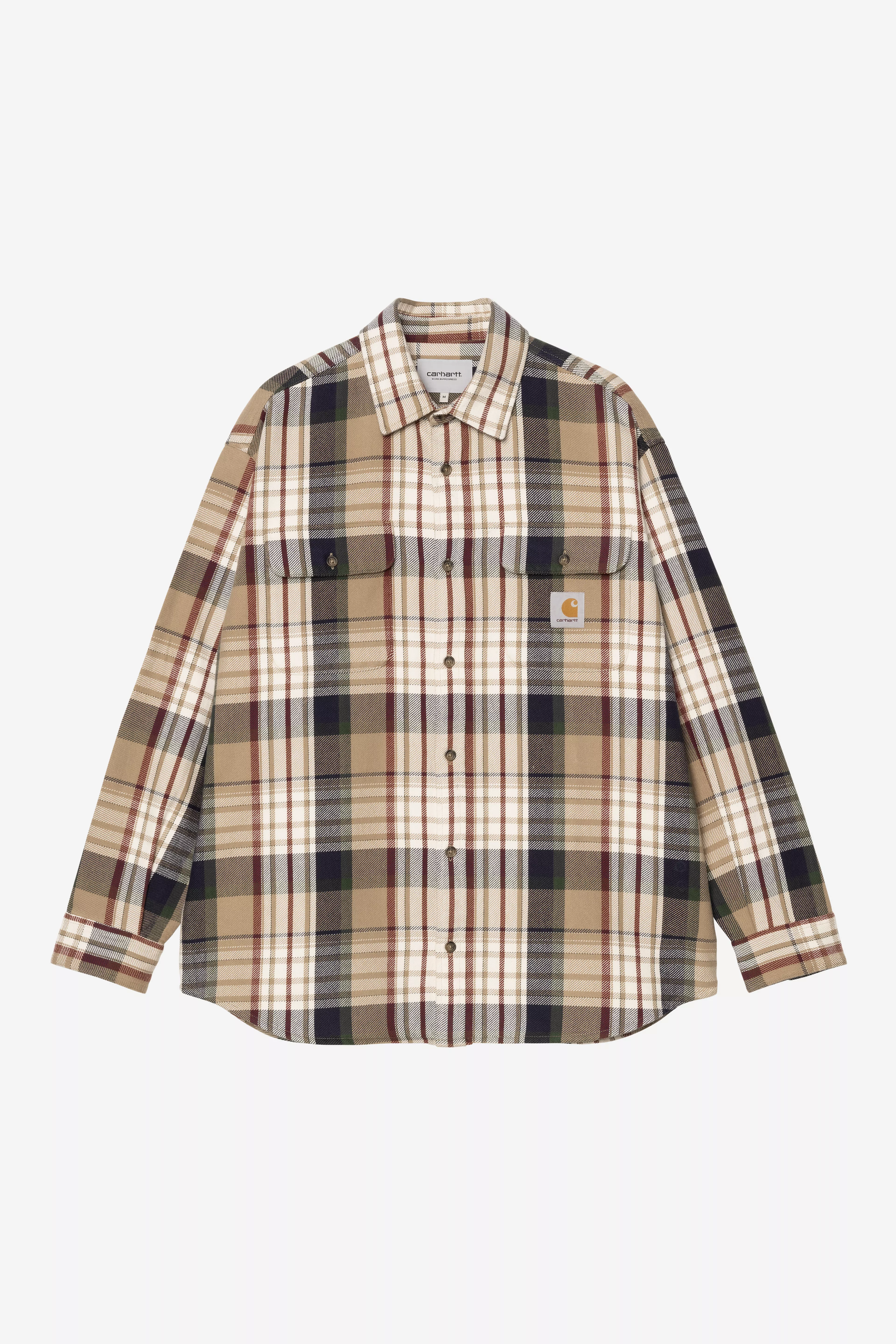 Carhartt WIP - L/S Tamblyn Shirt Check / Leather