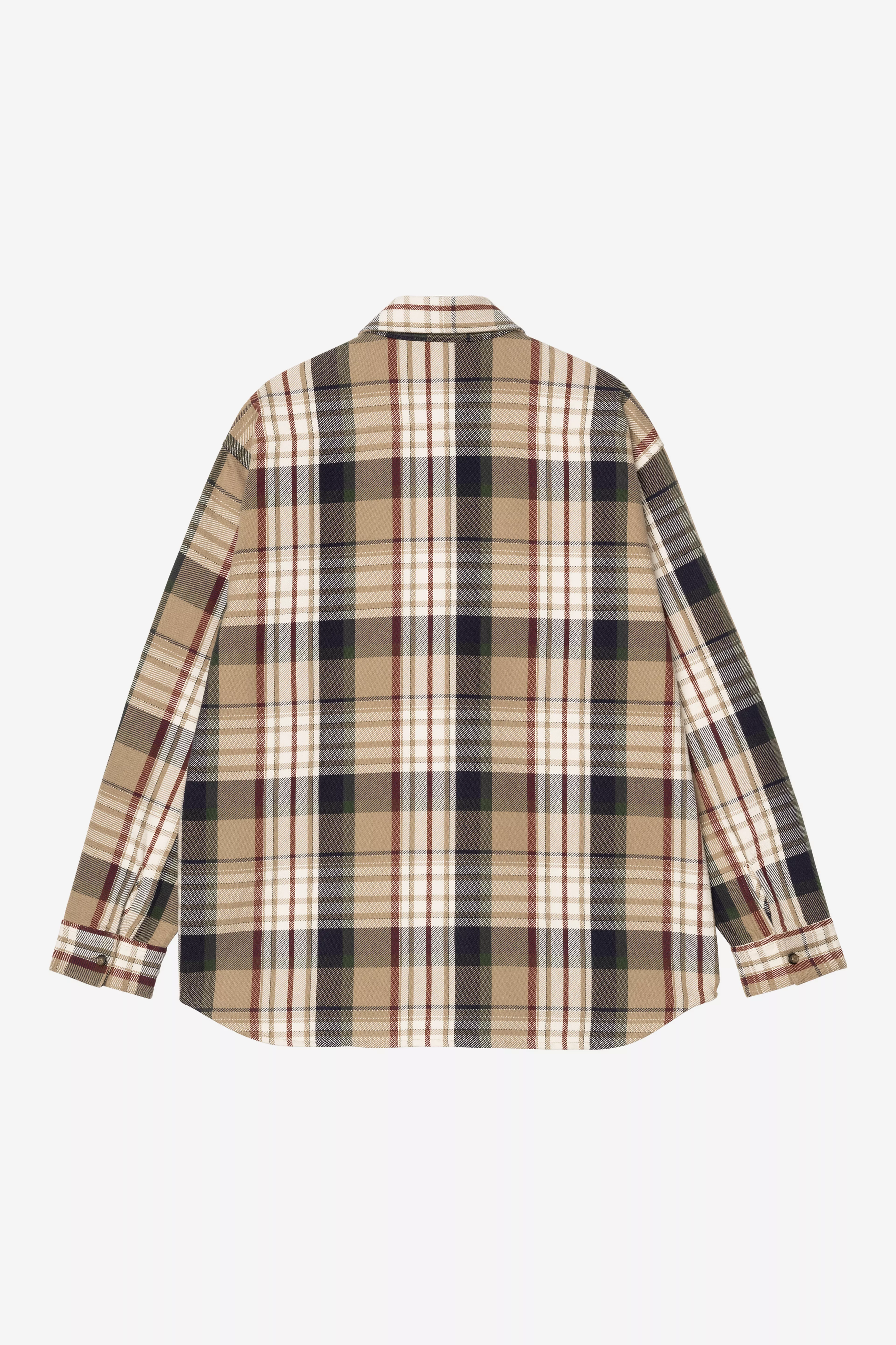 Carhartt WIP - L/S Tamblyn Shirt Check / Leather - Image 2