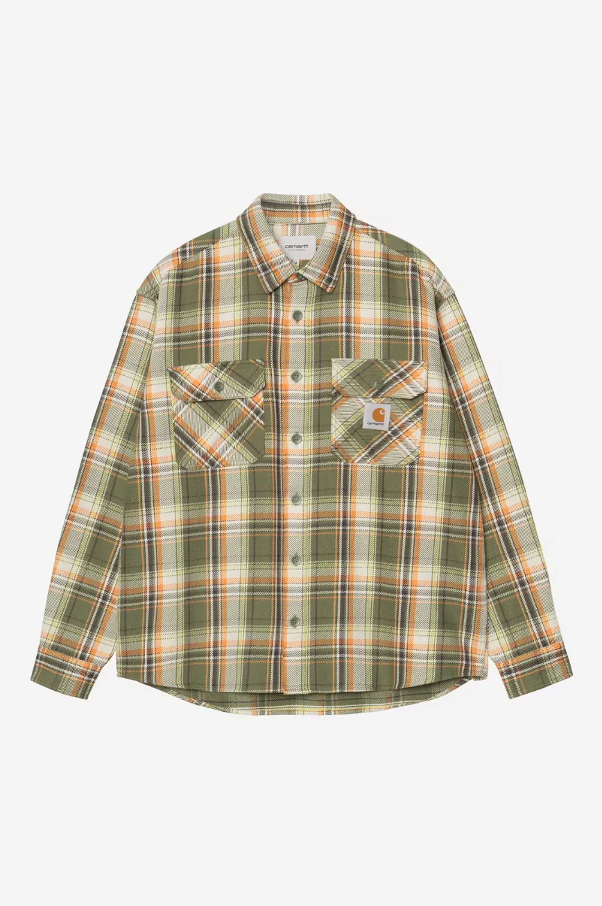 Carhartt WIP - L/S Tunick Shirt Tunick Check Dollar Green