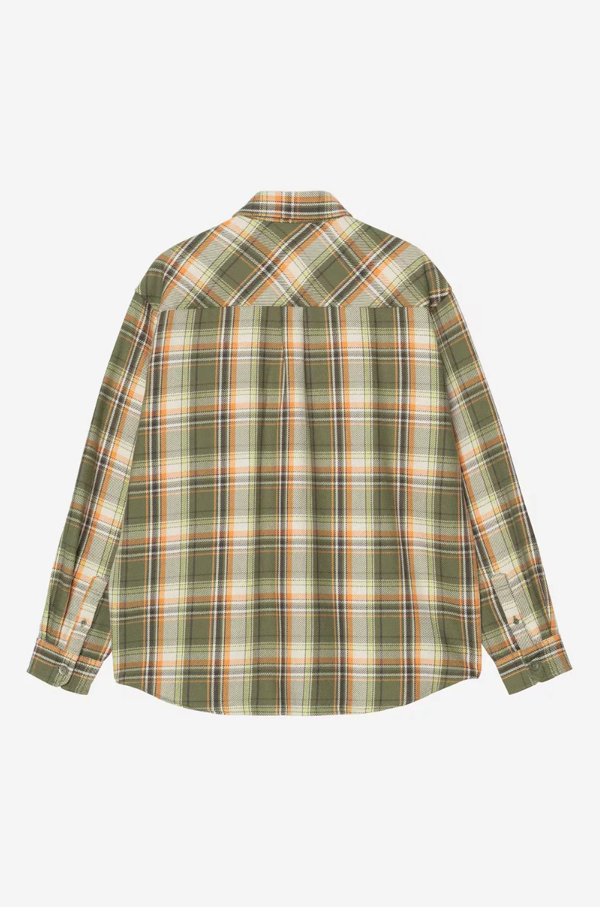 Carhartt WIP - L/S Tunick Shirt Tunick Check Dollar Green - Image 2