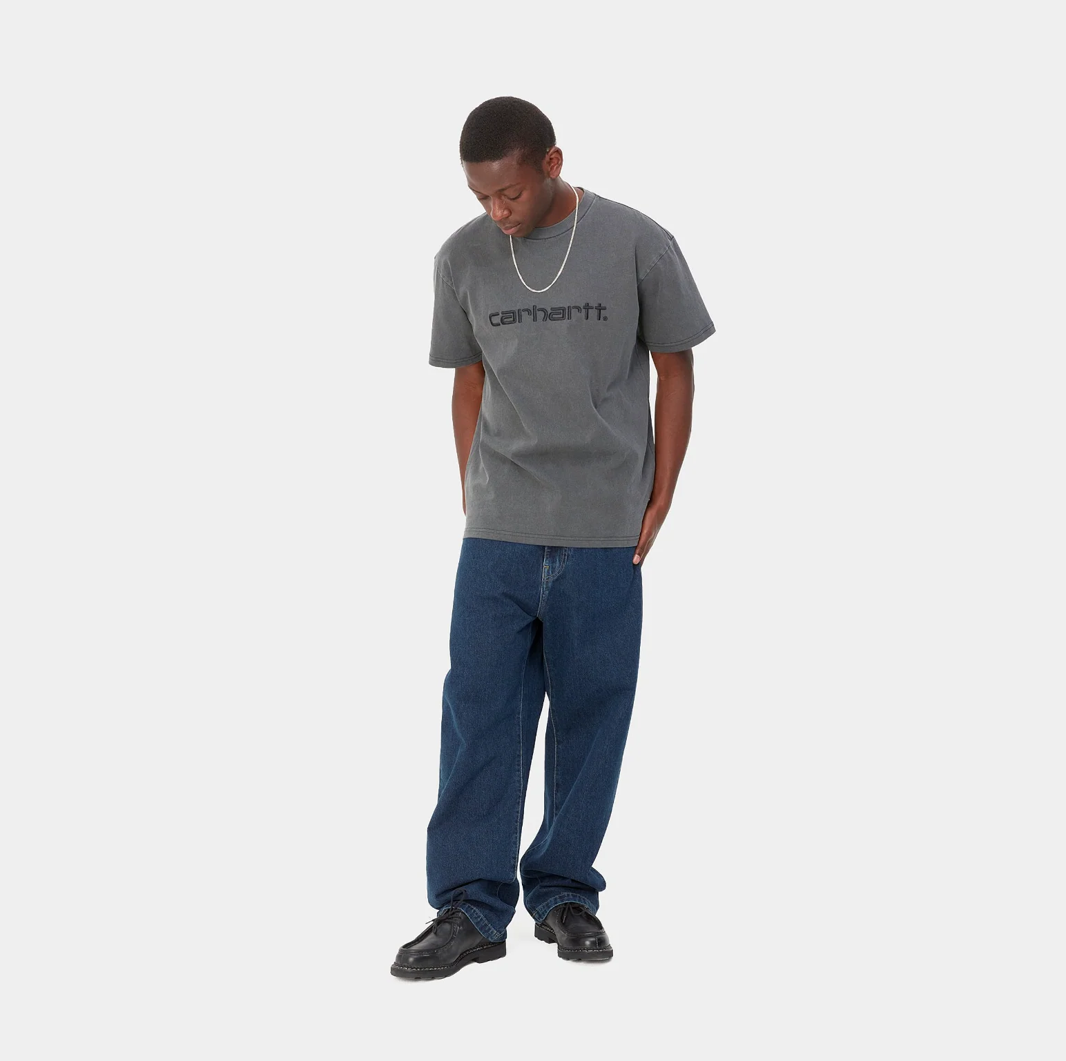 Carhartt WIP - Landon Pant Blue Stone Washed - Image 3