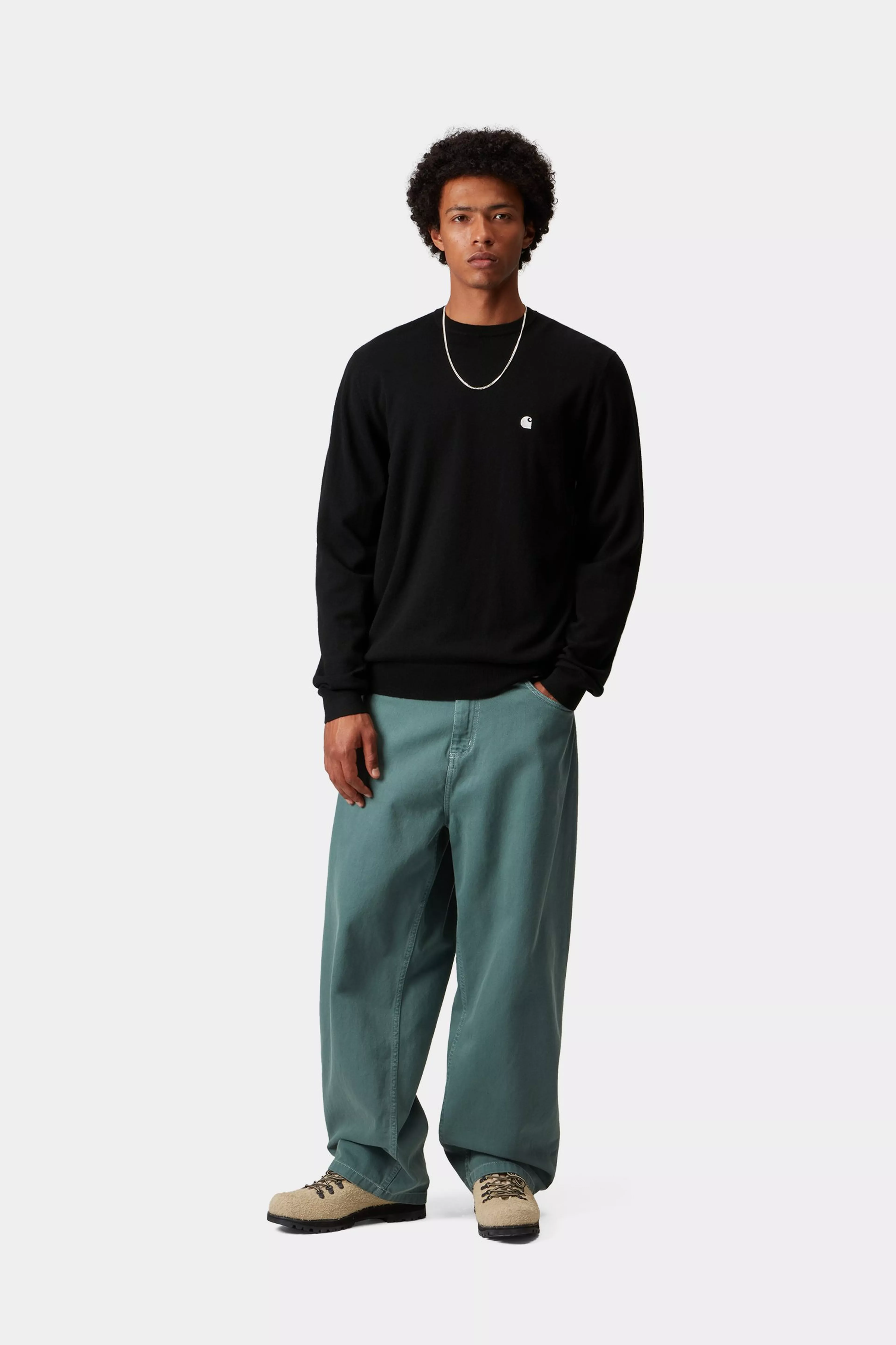 Carhartt WIP - Madison Sweater Black / Wax - Image 3