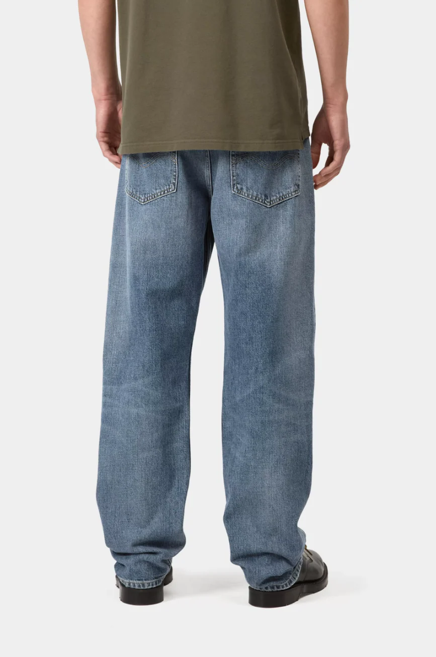 Carhartt WIP - Marlow Pant Blue Worn bleached - Image 4