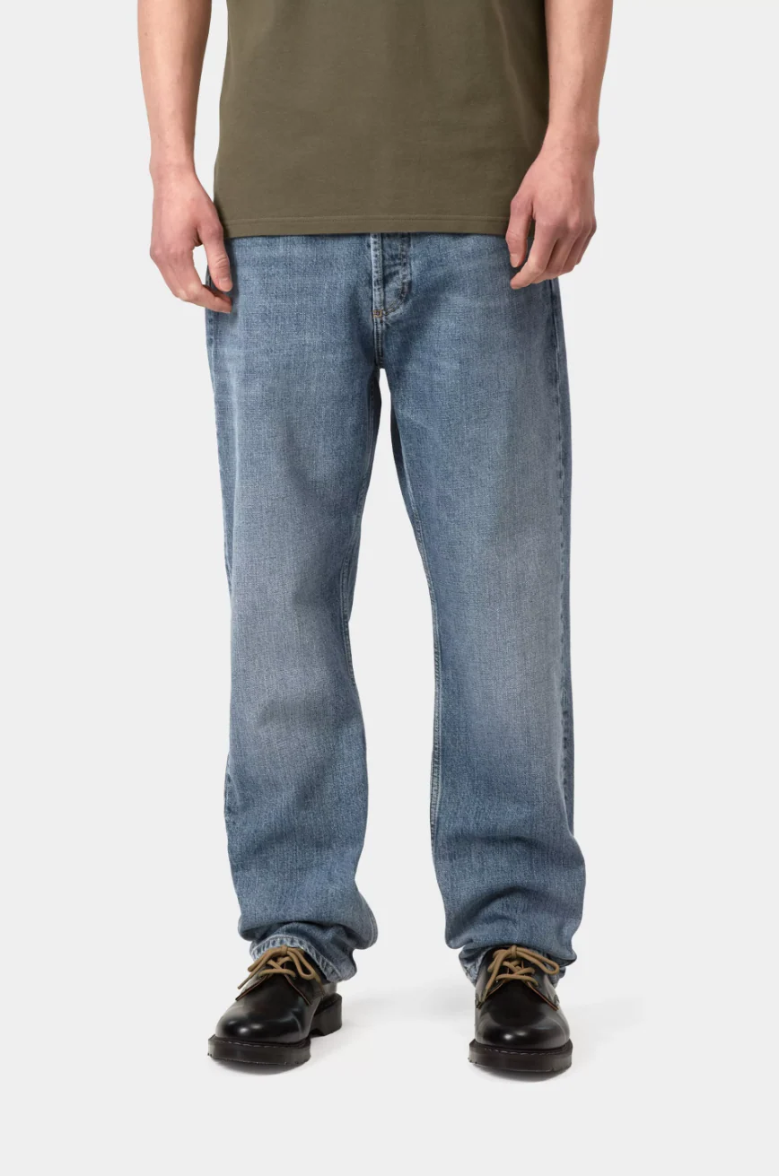 Carhartt WIP - Marlow Pant Blue Worn bleached - Image 5