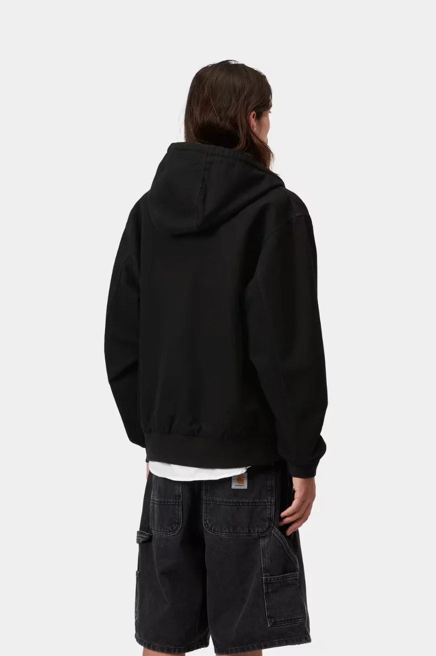 Carhartt WIP - OG Active Jacket Black Rinsed (Summer) - Image 6