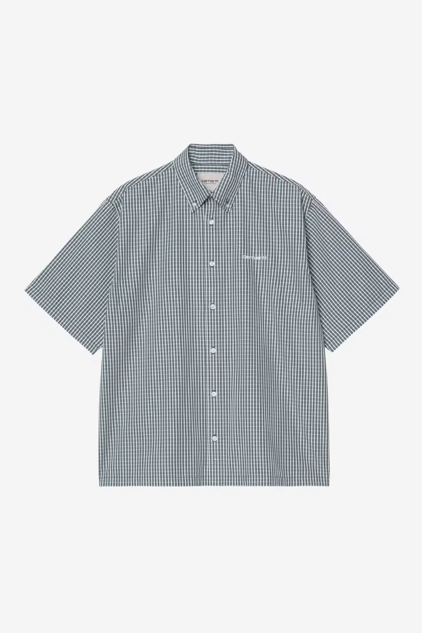 Carhartt WIP - S/S Groff Shirt Blue River