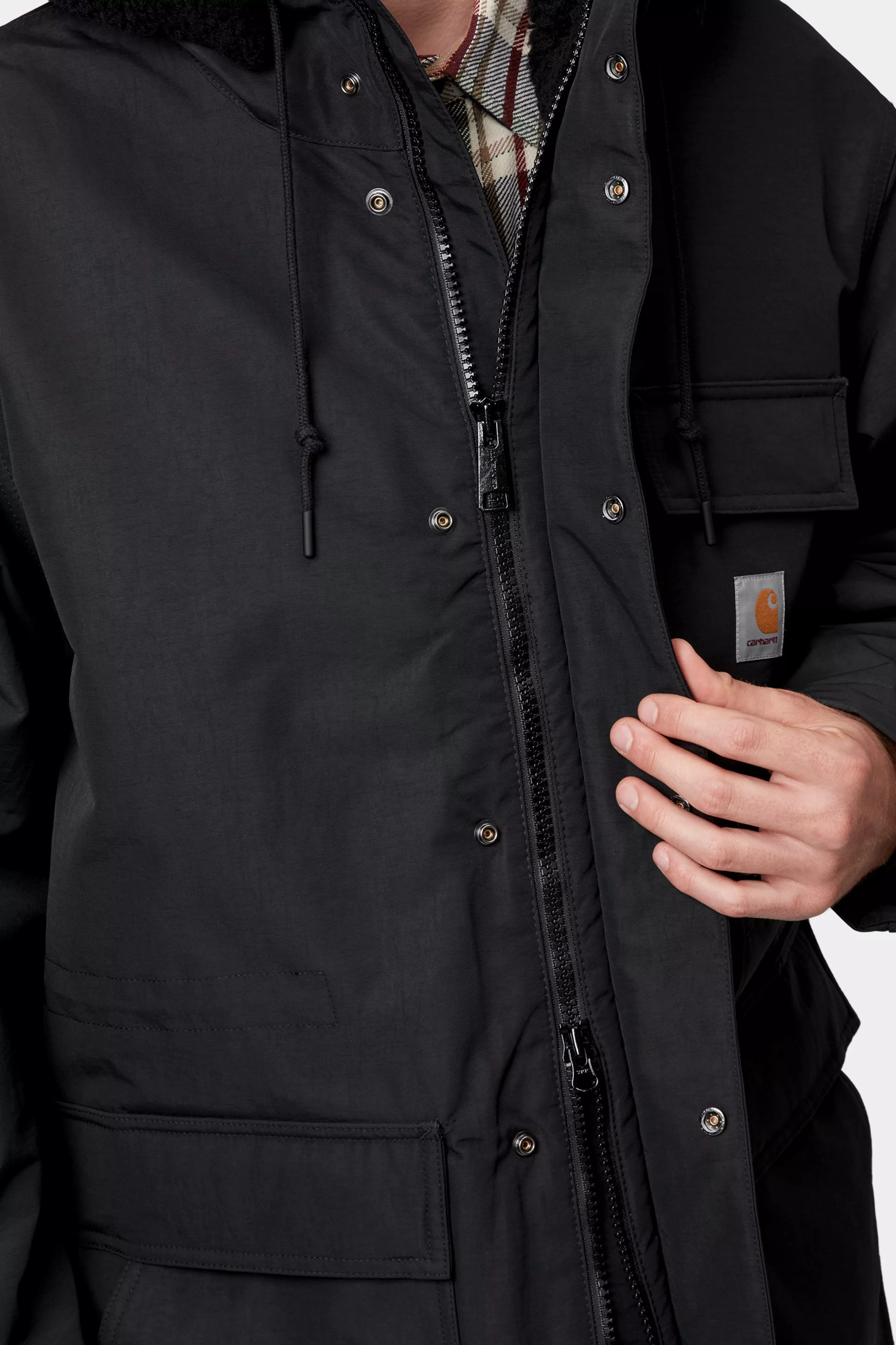 Carhartt WIP - Siberia Parka Black - Image 4