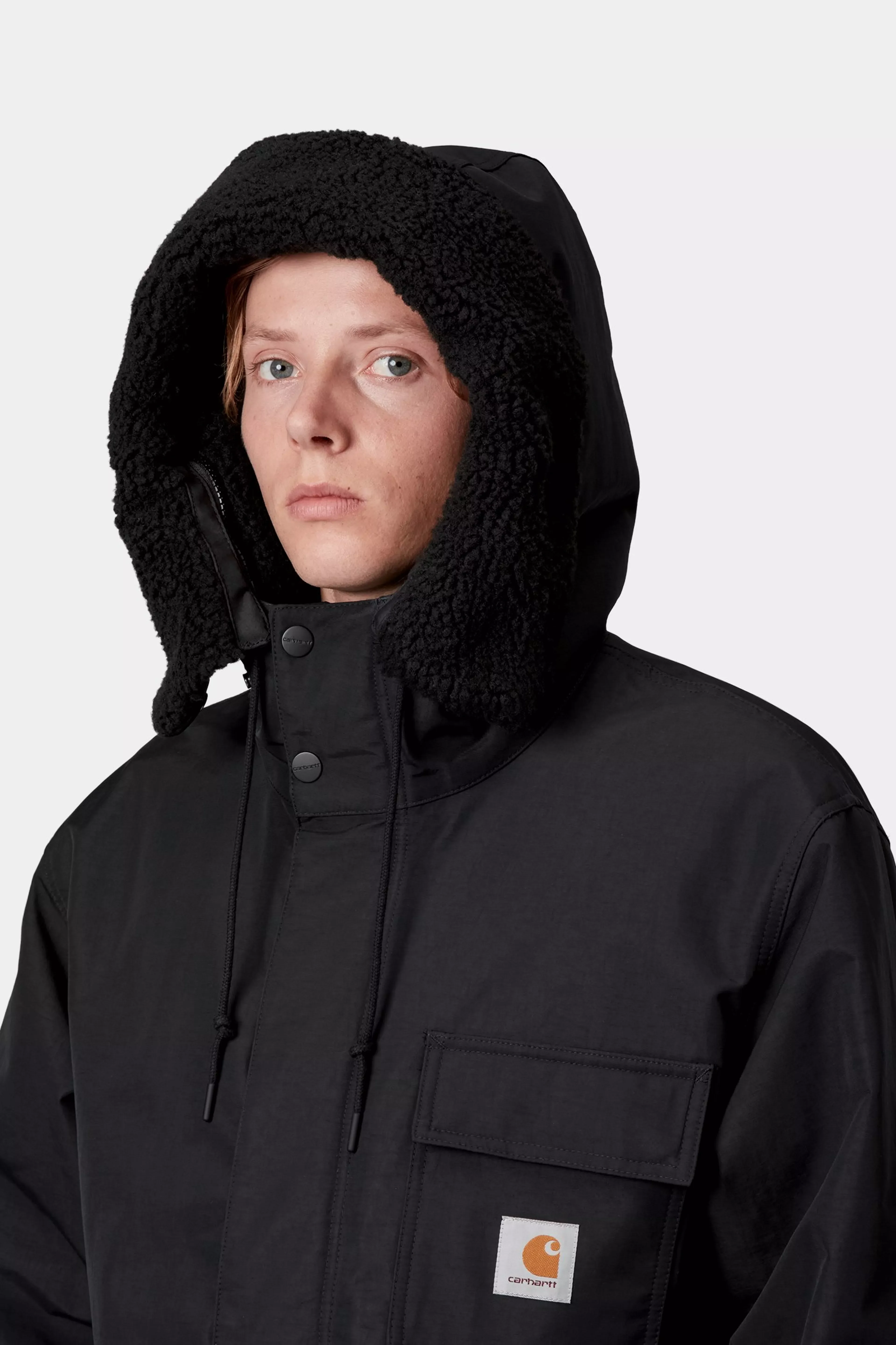 Carhartt WIP - Siberia Parka Black - Image 5