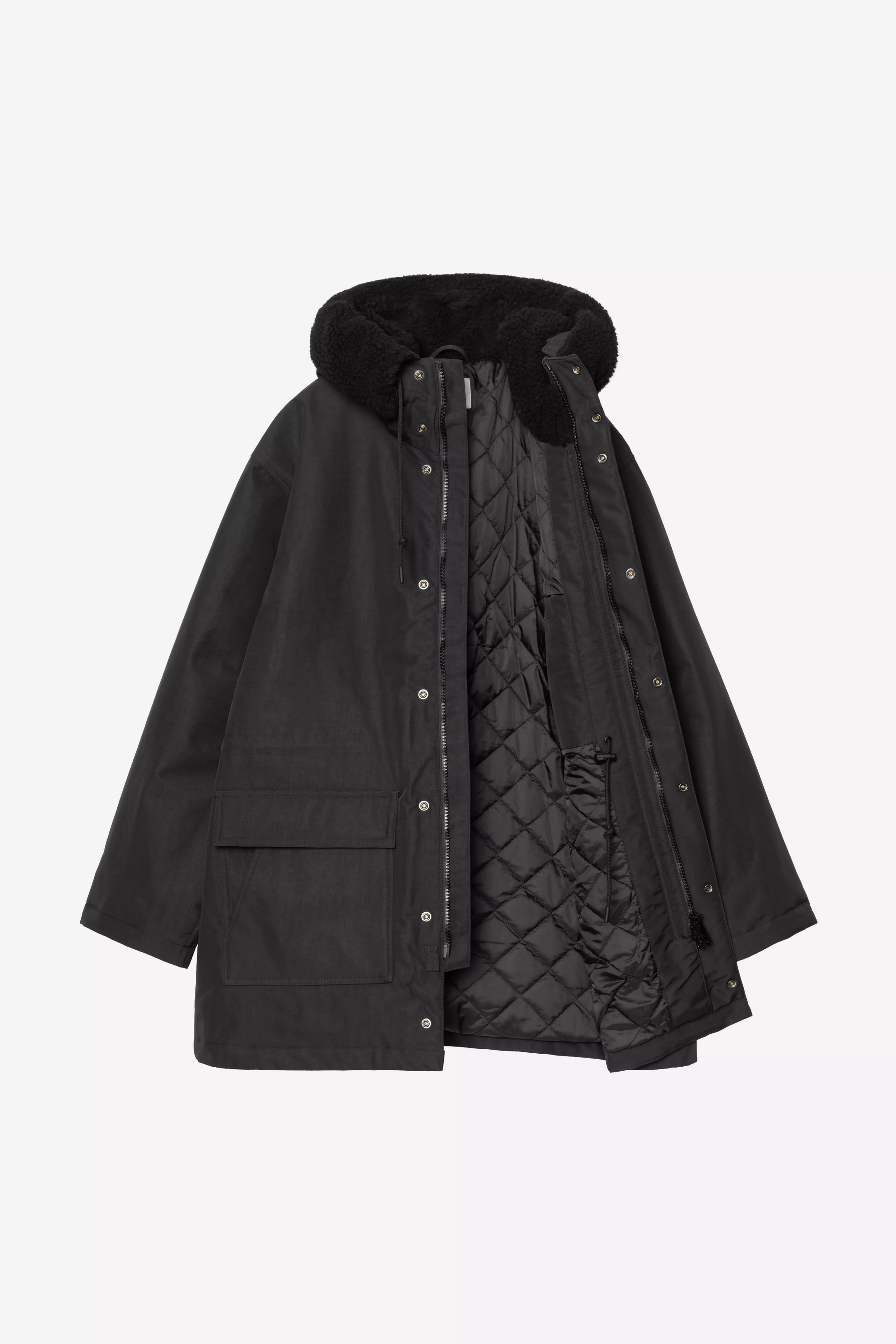 Carhartt WIP - Siberia Parka Black - Image 8