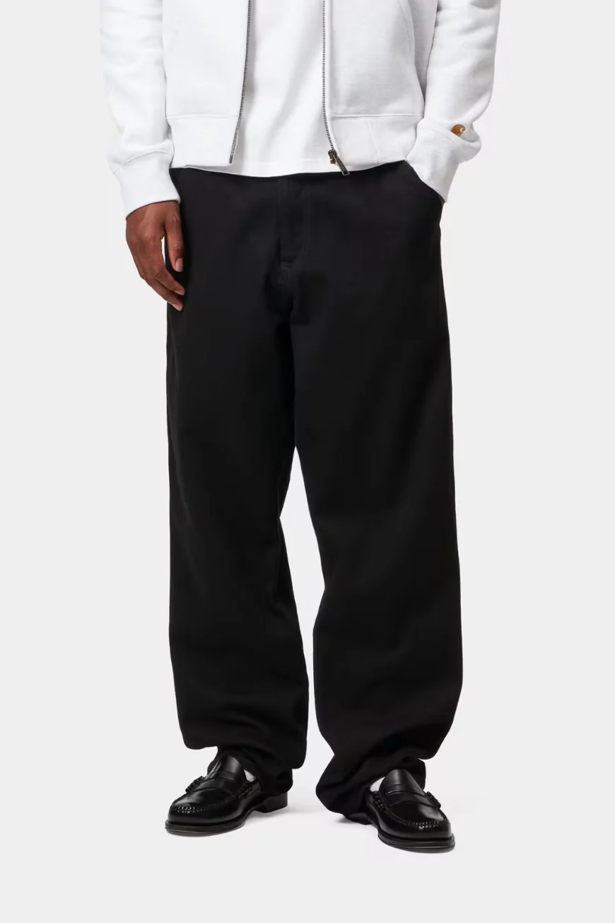 Carhartt WIP - Single Knee Pant Black Rinsed - Image 6
