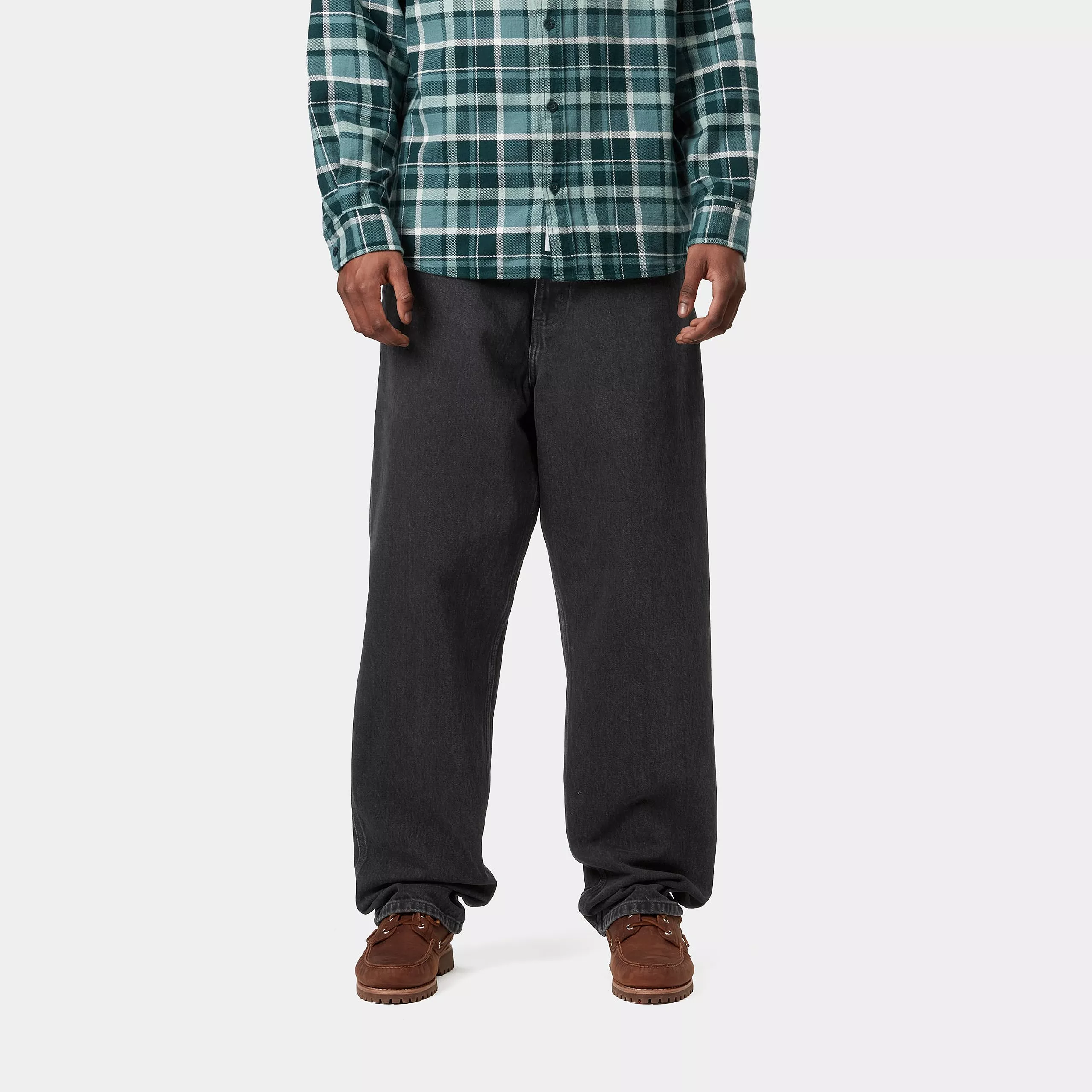 Carhartt WIP - Single Knee Pant Black Stone Washed - Image 3