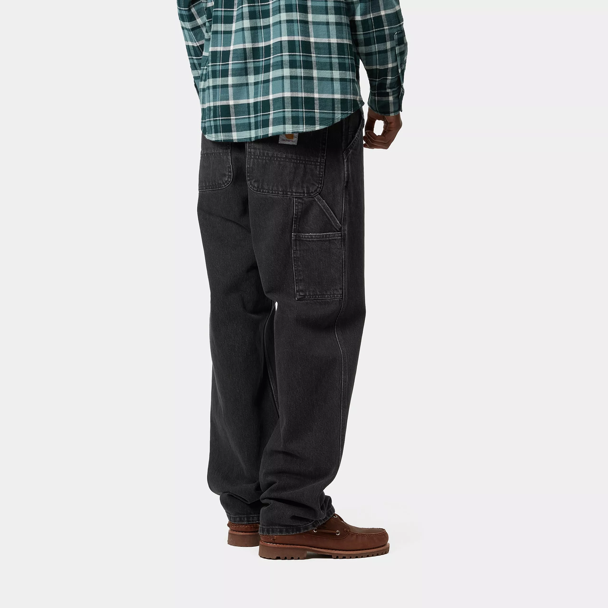 Carhartt WIP - Single Knee Pant Black Stone Washed - Image 6