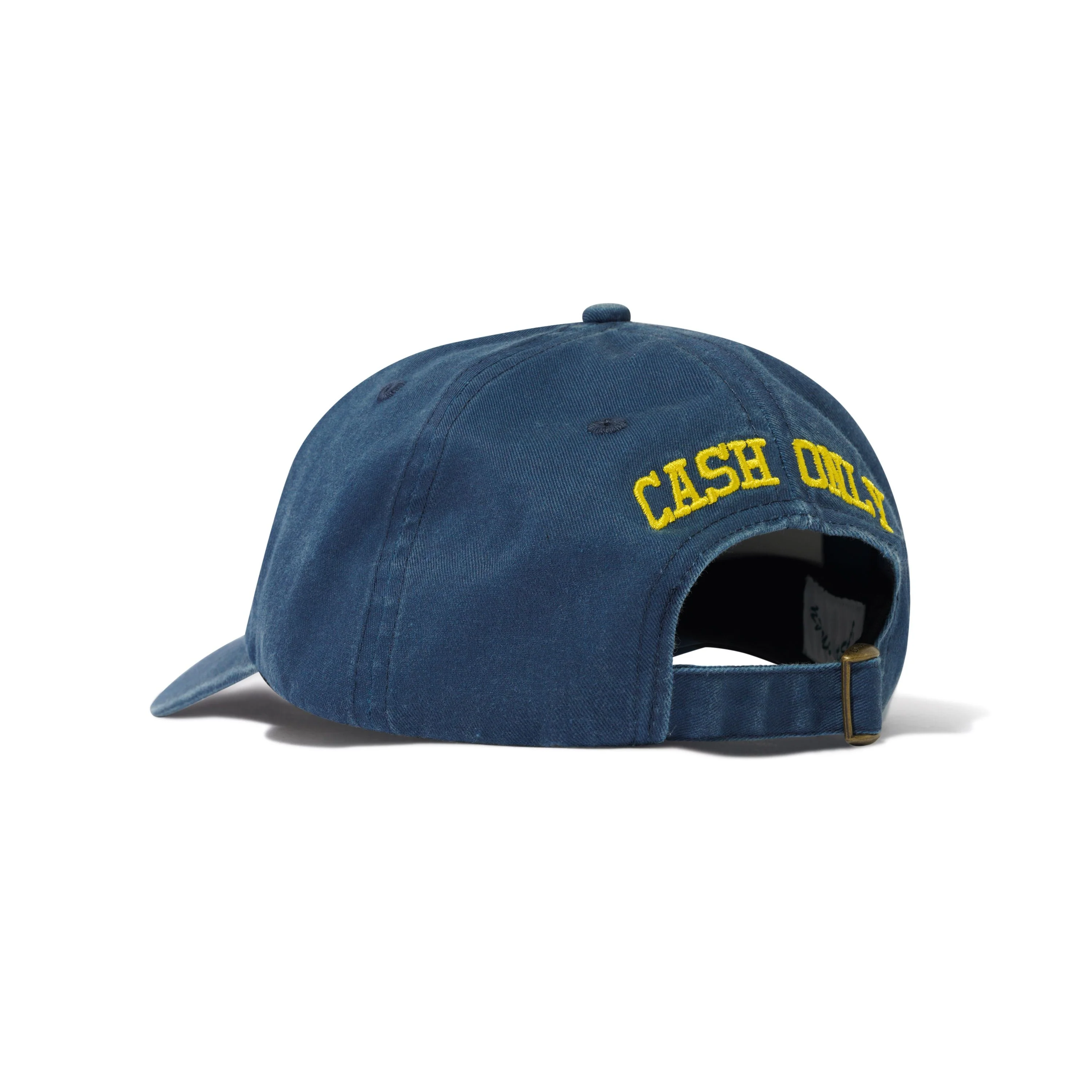 Cash Only - Campus 6 Panel Cap Washed Navy - Image 2
