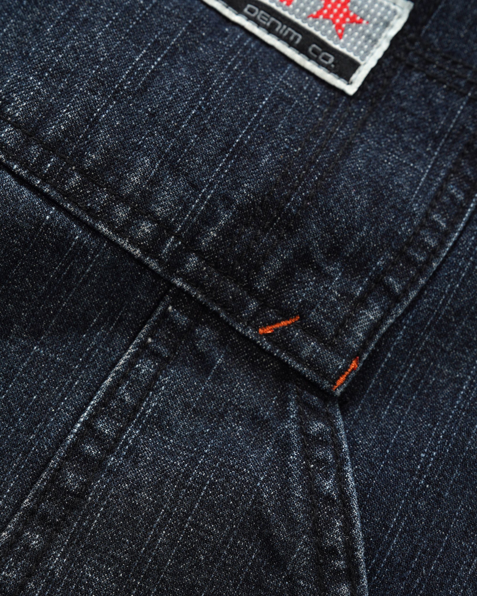 Cash Only - Company Denim Shorts Distress Washed Midnight - Image 7
