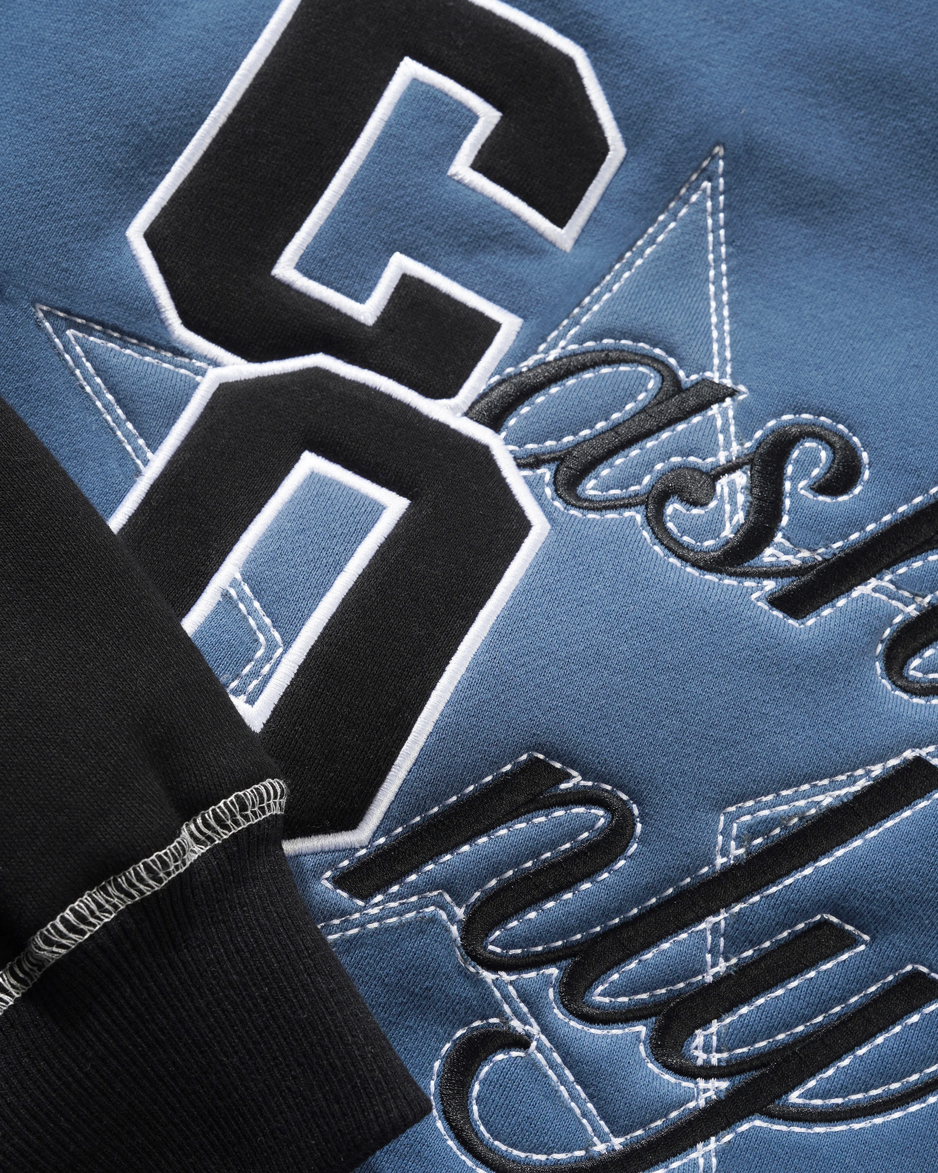 Cash Only - Halftime Raglan Pullover Hood Denim / Black - Image 3