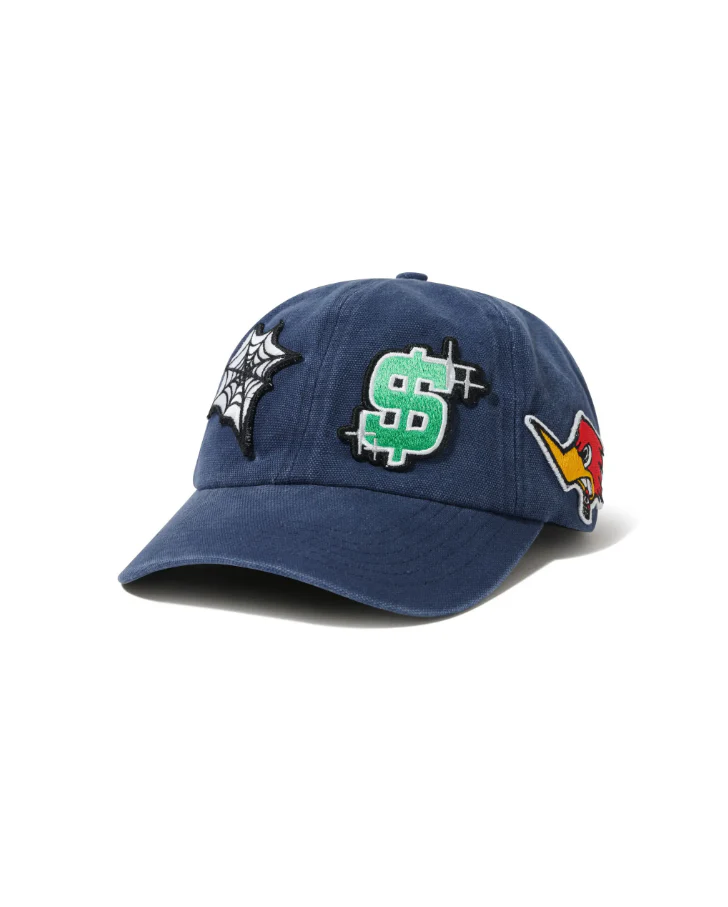 Cash Only - Service 6 Panel Cap Navy