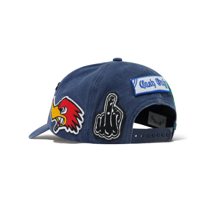 Cash Only - Service 6 Panel Cap Navy - Image 2